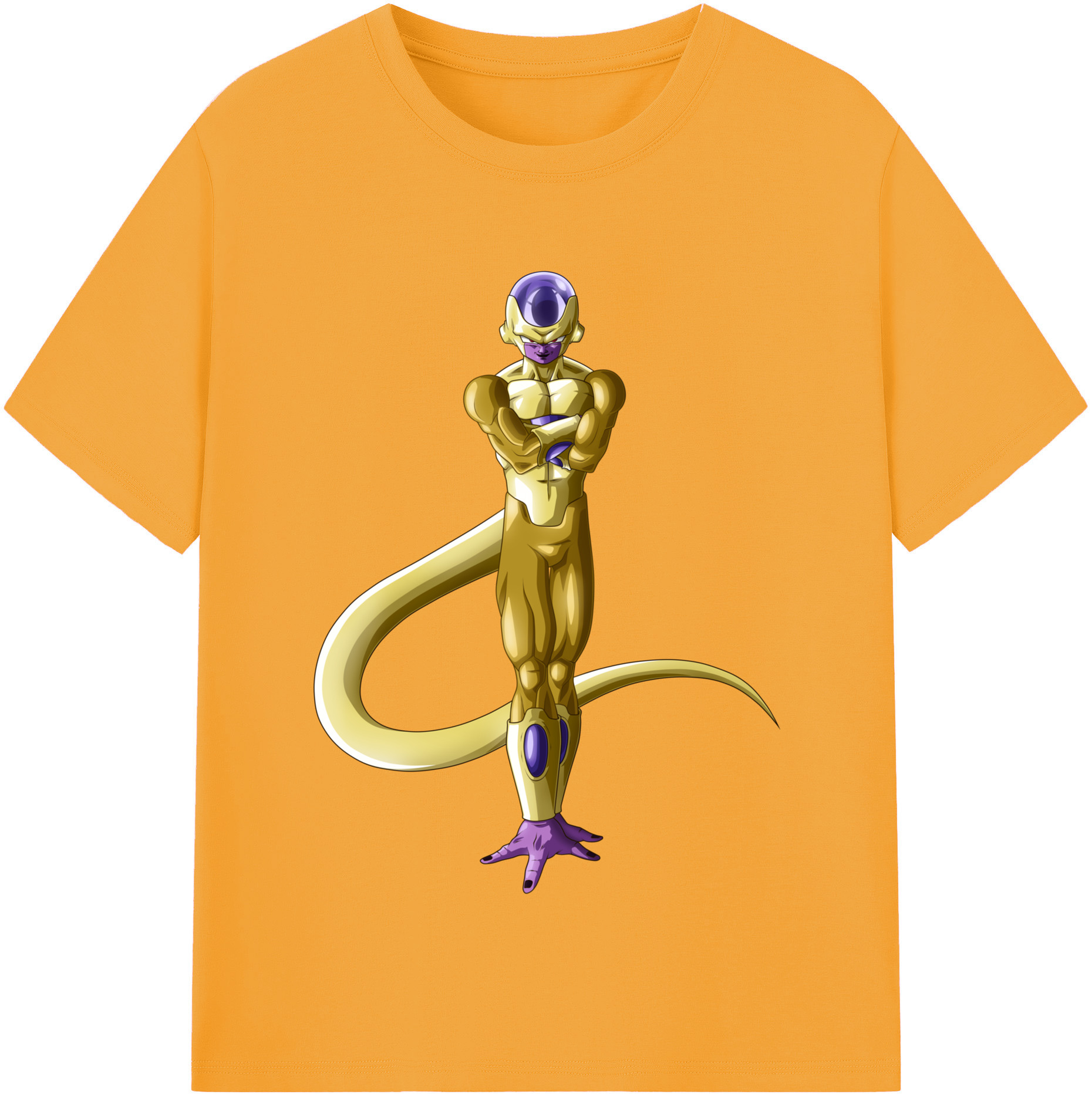 （画像用） ドラゴンボール フリーザ DRAGON BALL Frieza レディースカジュアルプリントTシャツ（綿100％）