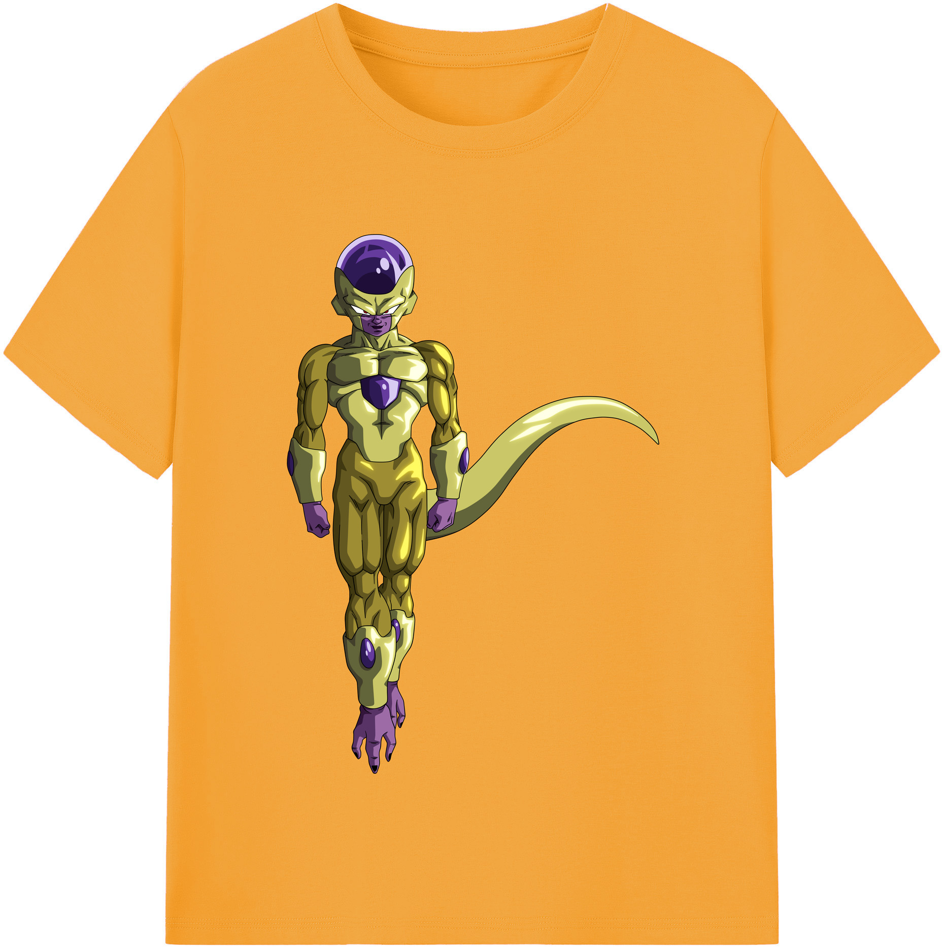 （画像用） ドラゴンボール フリーザ DRAGON BALL Frieza レディースカジュアルプリントTシャツ（綿100％）