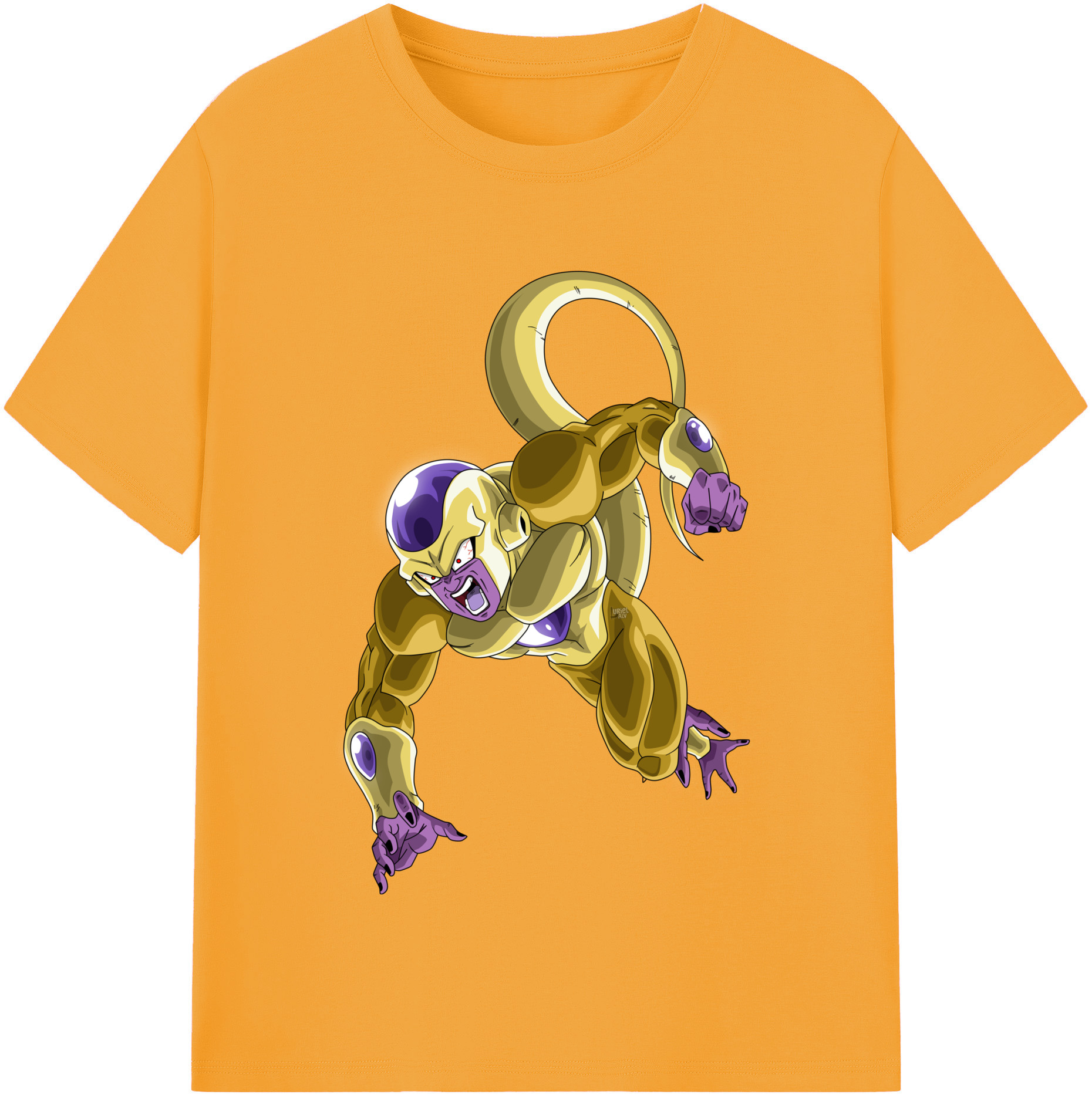 （画像用） ドラゴンボール フリーザ DRAGON BALL Frieza レディースカジュアルプリントTシャツ（綿100％）