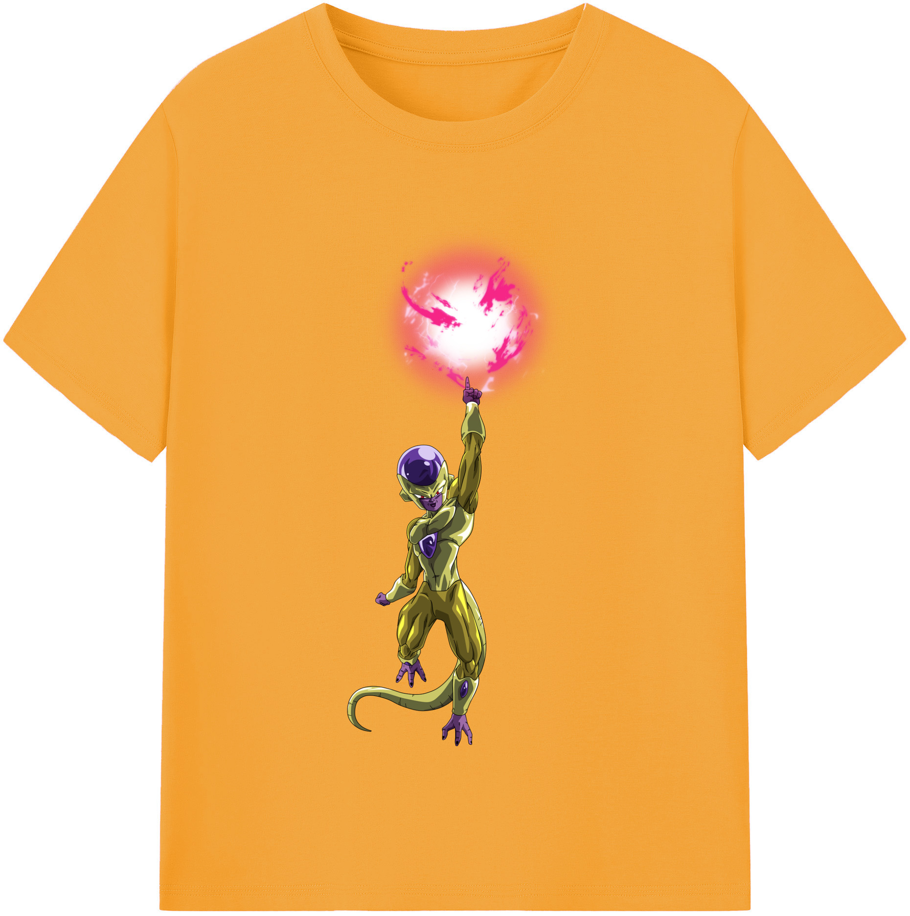 （画像用） ドラゴンボール フリーザ DRAGON BALL Frieza レディースカジュアルプリントTシャツ（綿100％）