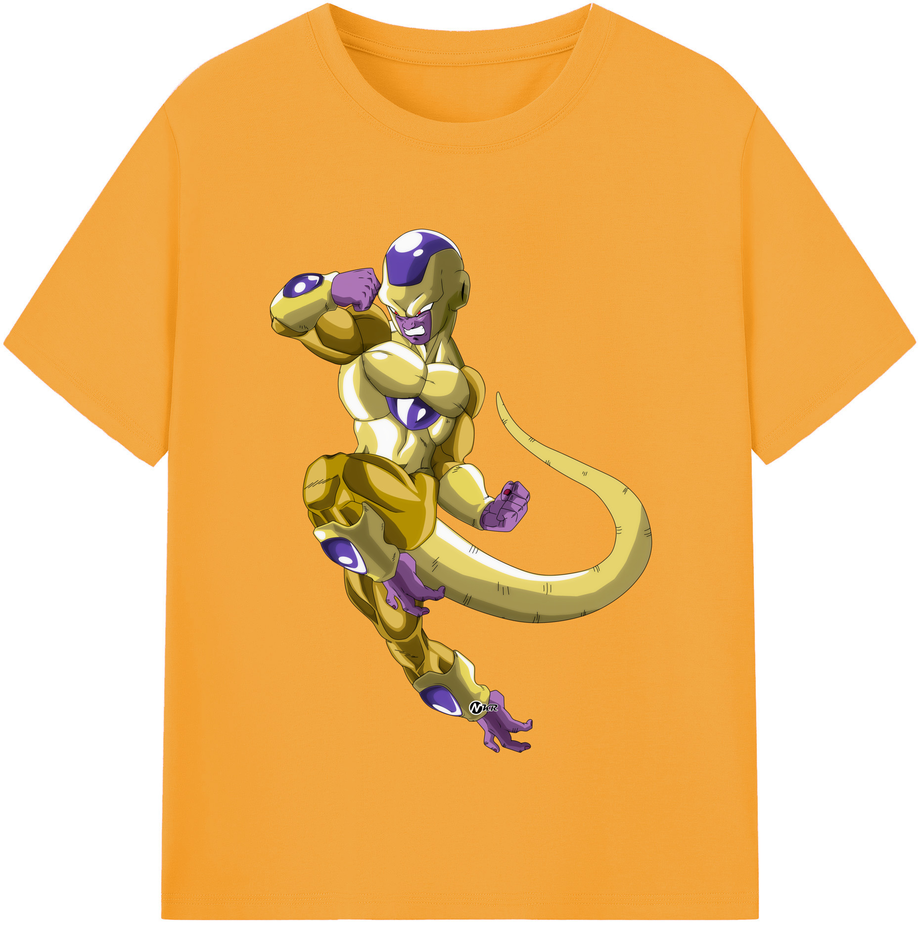 （画像用） ドラゴンボール フリーザ DRAGON BALL Frieza レディースカジュアルプリントTシャツ（綿100％）