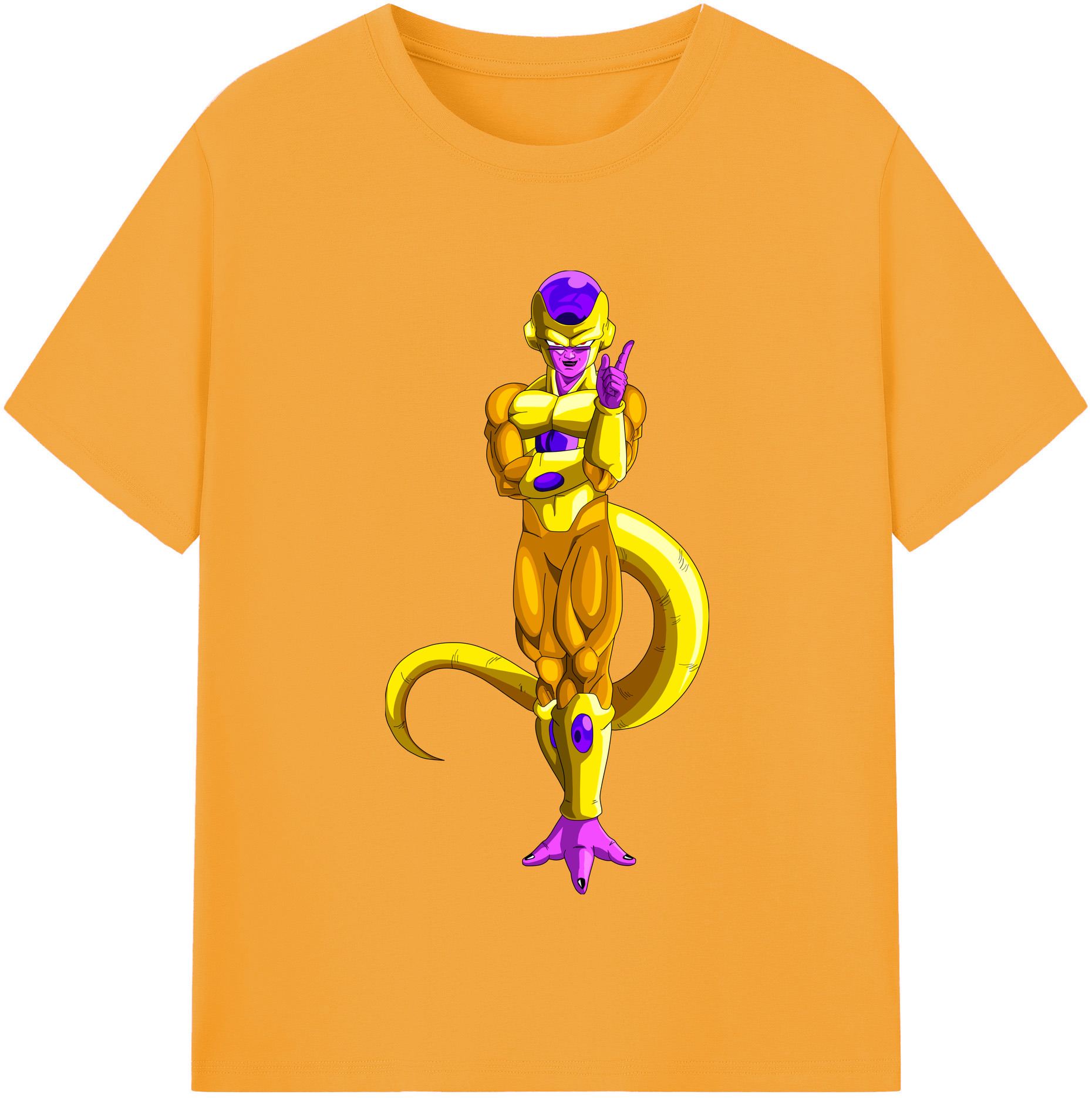 （画像用） ドラゴンボール フリーザ DRAGON BALL Frieza レディースカジュアルプリントTシャツ（綿100％）
