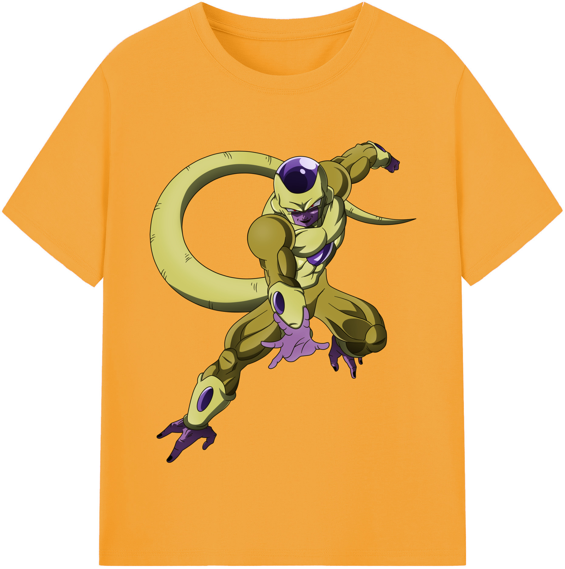 （画像用） ドラゴンボール フリーザ DRAGON BALL Frieza レディースカジュアルプリントTシャツ（綿100％）