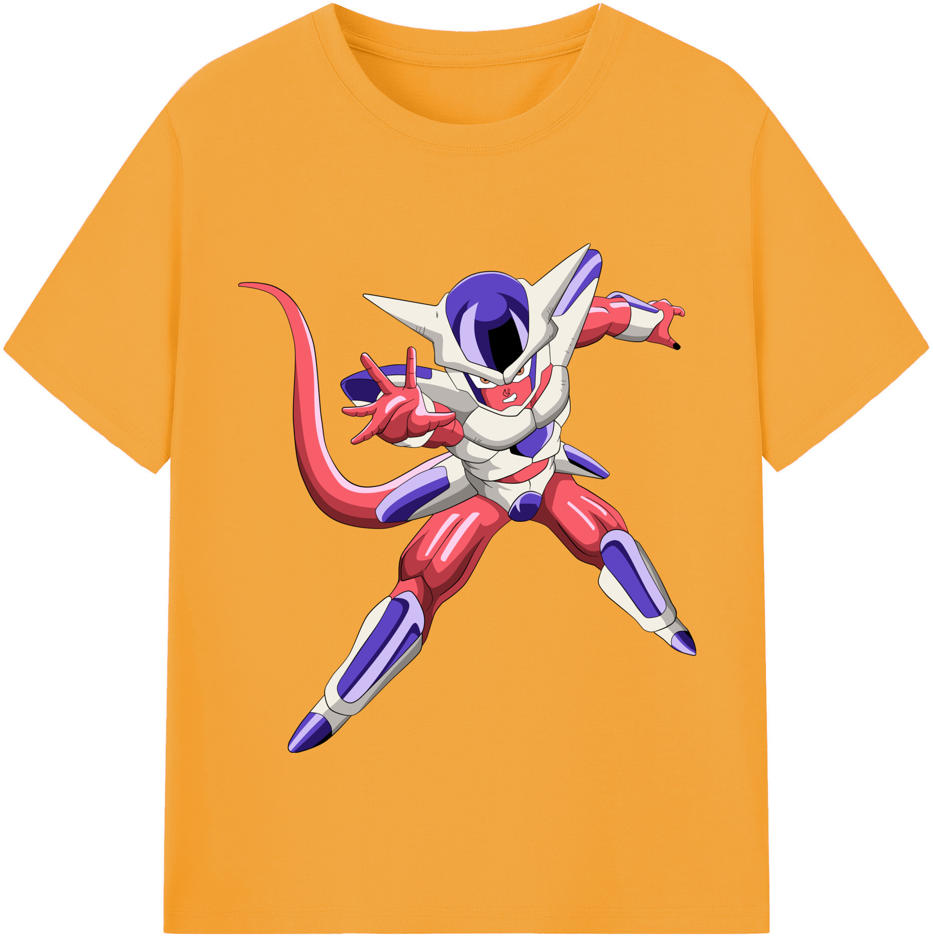 （画像用） ドラゴンボール フリーザ DRAGON BALL Frieza レディースカジュアルプリントTシャツ（綿100％）