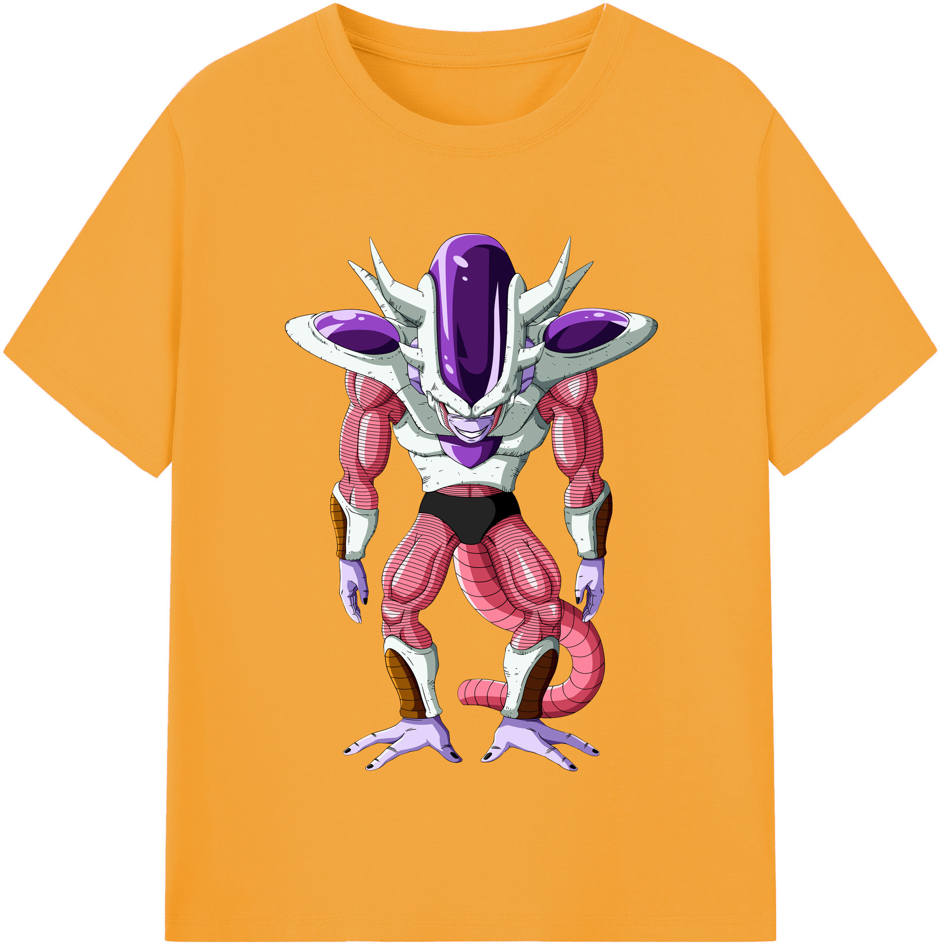 （画像用） ドラゴンボール フリーザ DRAGON BALL Frieza レディースカジュアルプリントTシャツ（綿100％）