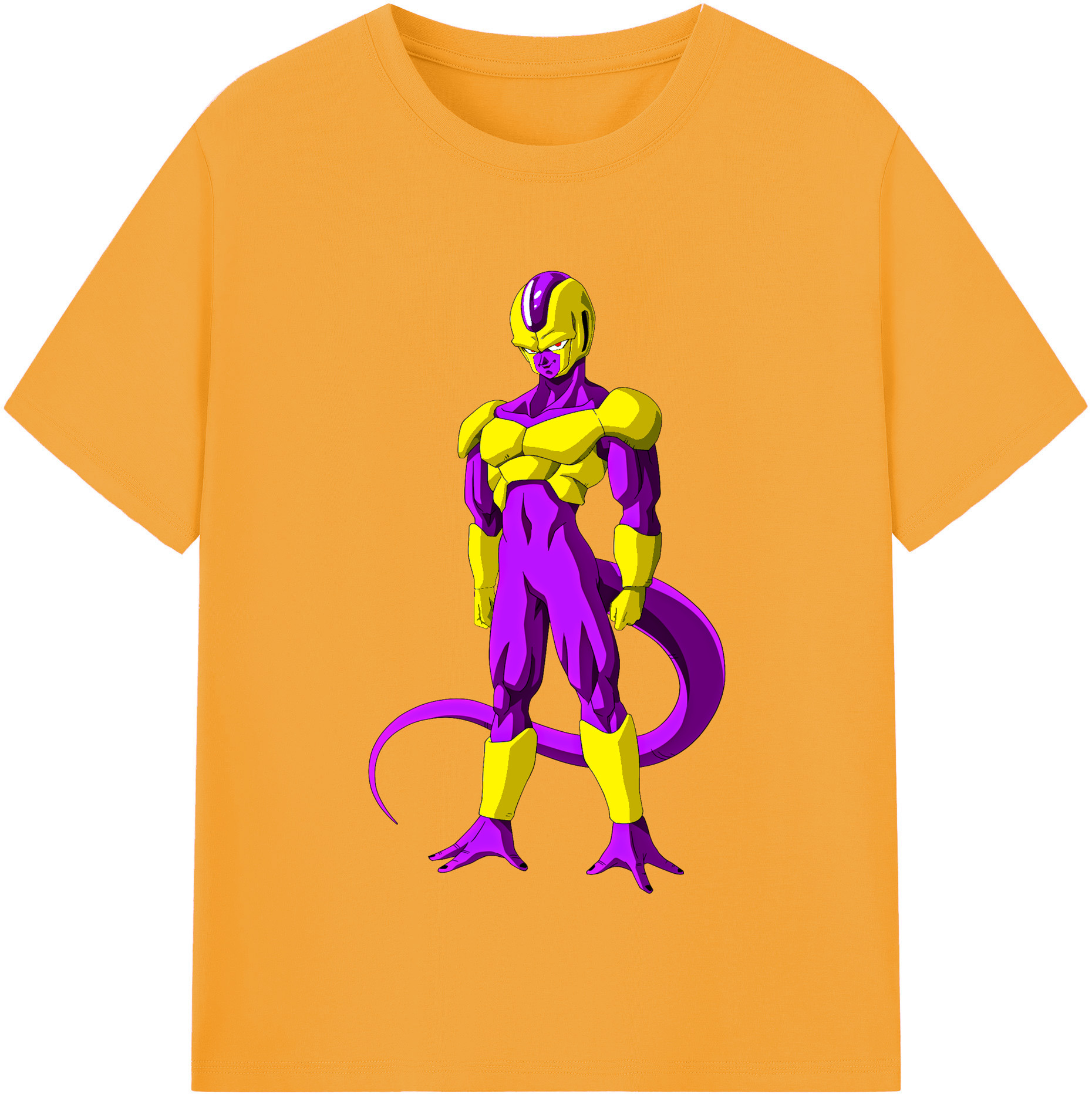 （画像用） ドラゴンボール フリーザ DRAGON BALL Frieza レディースカジュアルプリントTシャツ（綿100％）