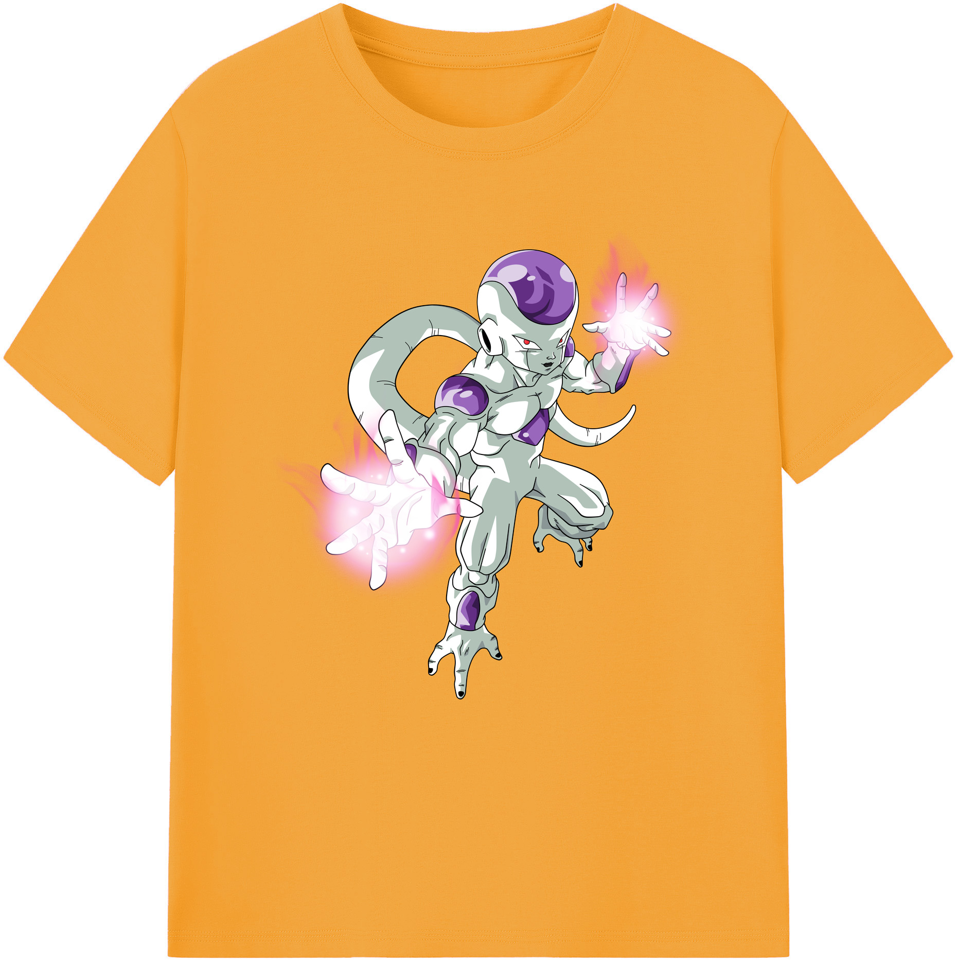 （画像用） ドラゴンボール フリーザ DRAGON BALL Frieza レディースカジュアルプリントTシャツ（綿100％）