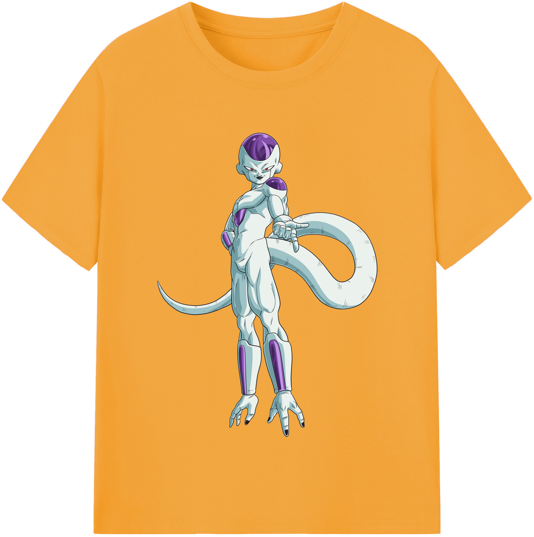 （画像用） ドラゴンボール フリーザ DRAGON BALL Frieza レディースカジュアルプリントTシャツ（綿100％）