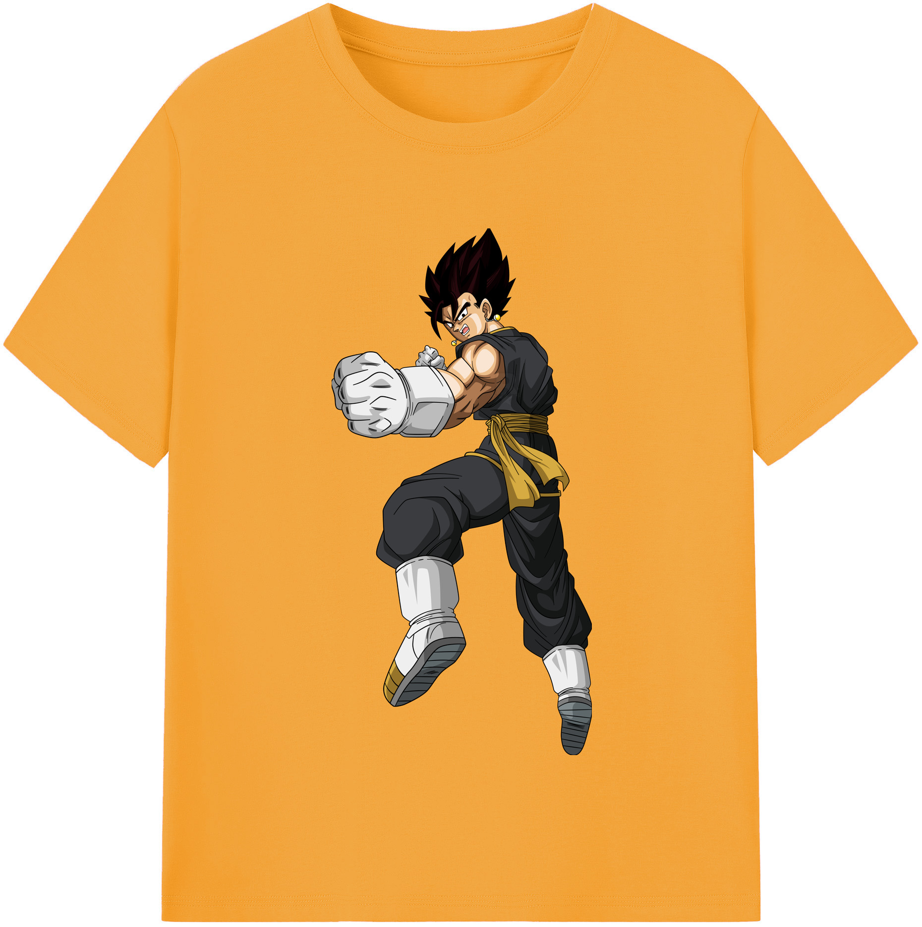 （画像用） ドラゴンボール ベジット DRAGON BALL Vegetto レディースカジュアルプリントTシャツ（綿100％）