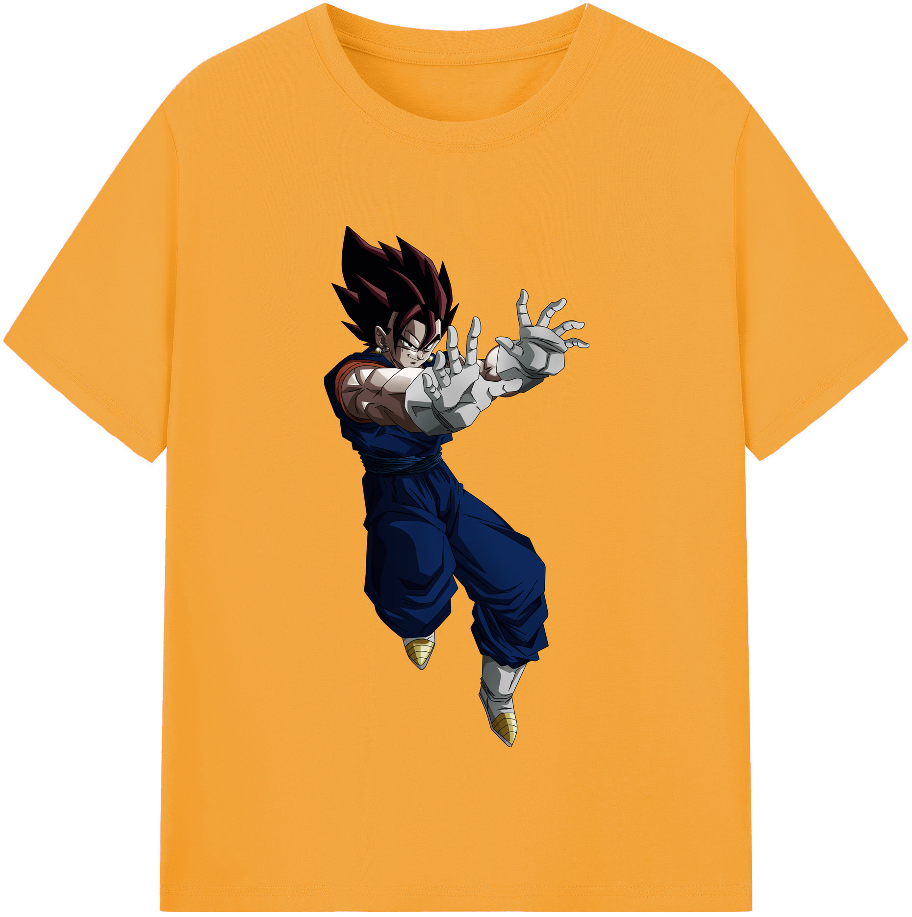 （画像用） ドラゴンボール ベジット DRAGON BALL Vegetto レディースカジュアルプリントTシャツ（綿100％）