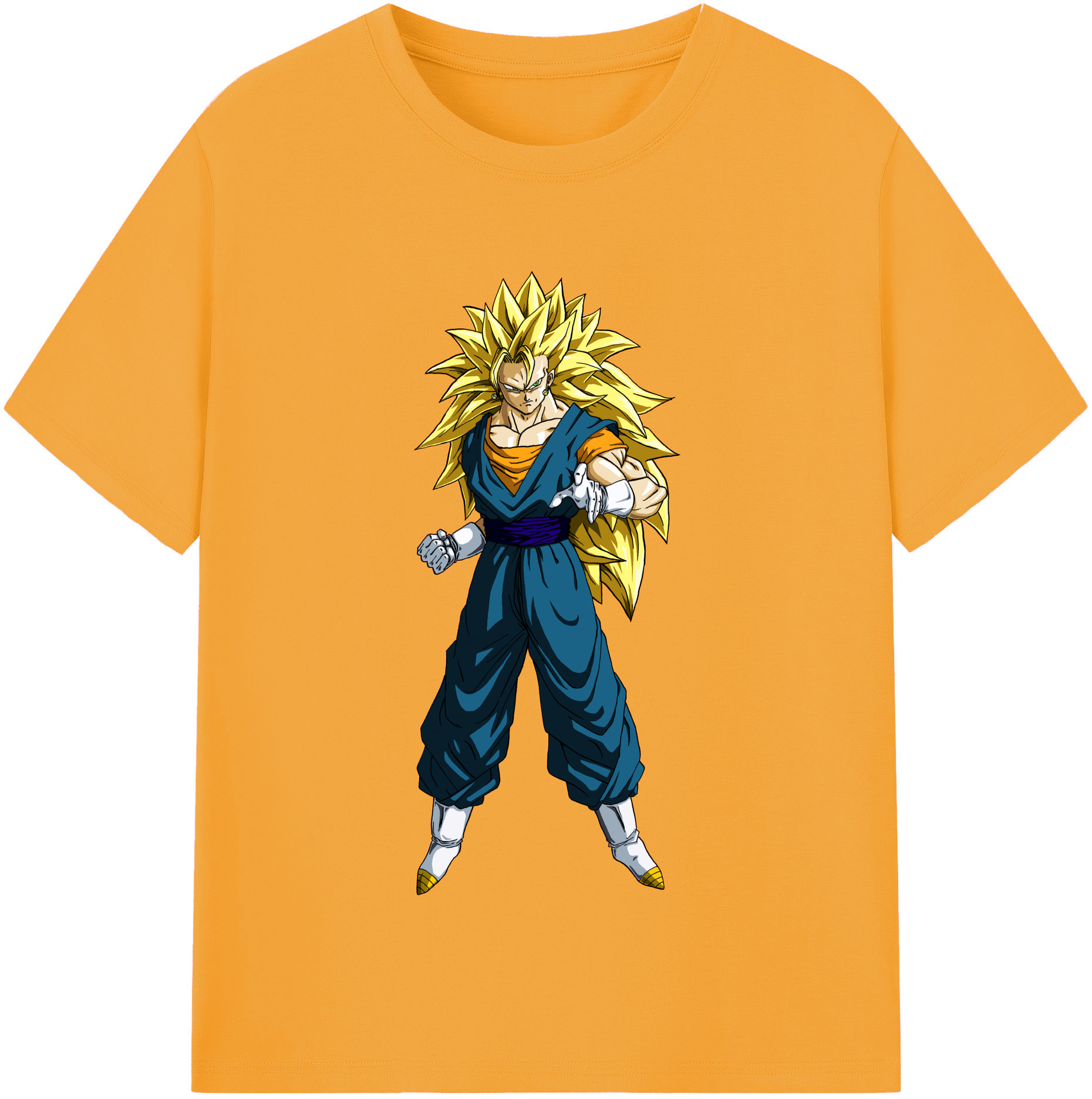 （画像用） ドラゴンボール ベジット DRAGON BALL Vegetto レディースカジュアルプリントTシャツ（綿100％）