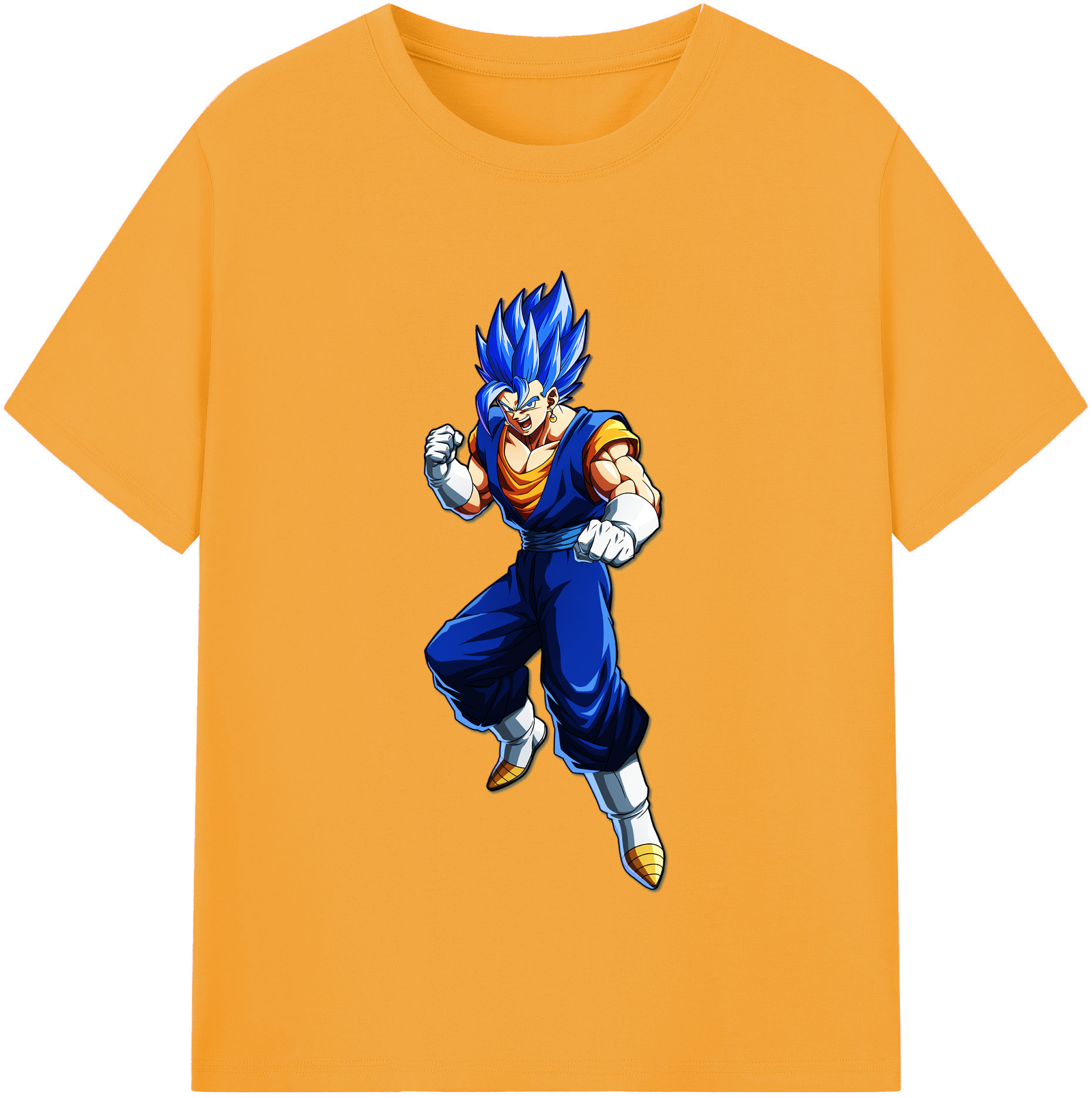 （画像用） ドラゴンボール ベジット DRAGON BALL Vegetto レディースカジュアルプリントTシャツ（綿100％）