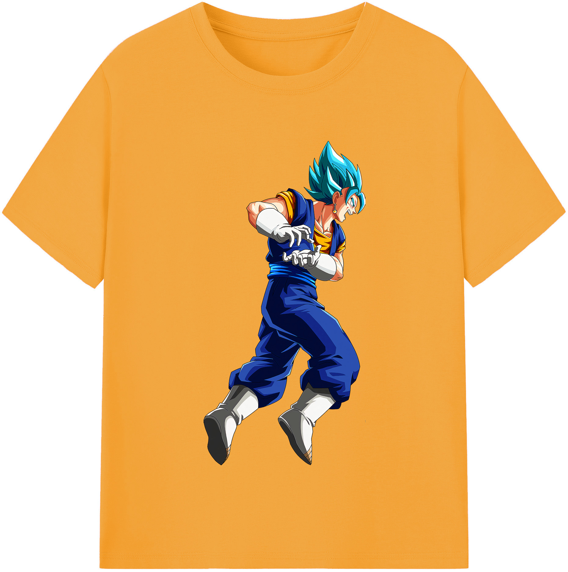 （画像用） ドラゴンボール ベジット DRAGON BALL Vegetto レディースカジュアルプリントTシャツ（綿100％）