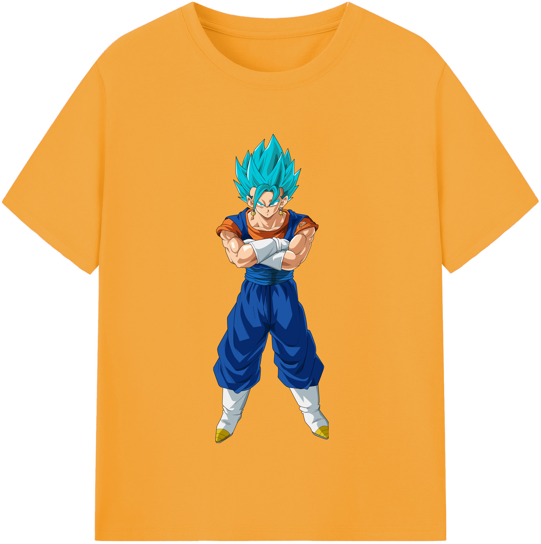 （画像用） ドラゴンボール ベジット DRAGON BALL Vegetto レディースカジュアルプリントTシャツ（綿100％）