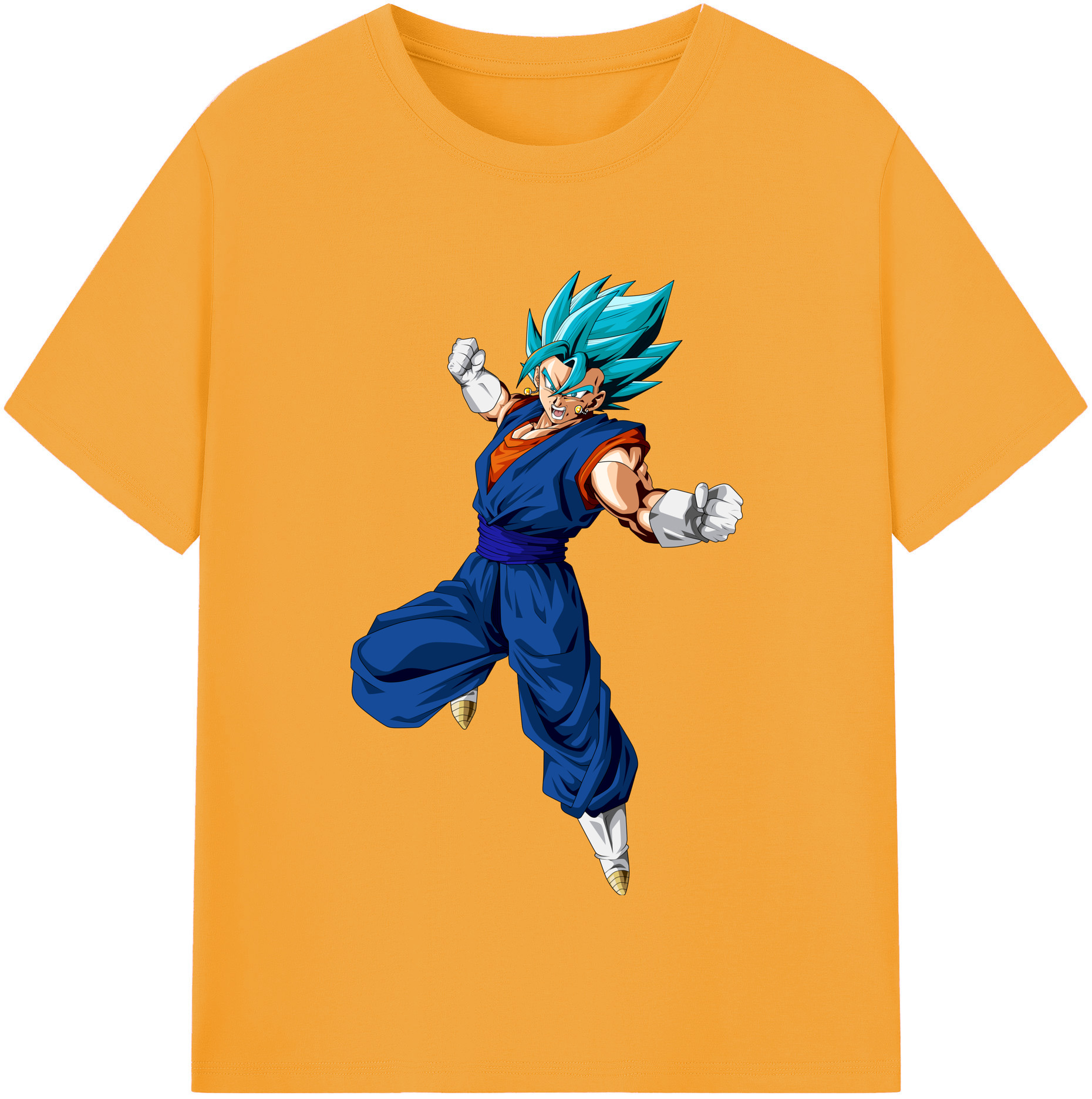 （画像用） ドラゴンボール ベジット DRAGON BALL Vegetto レディースカジュアルプリントTシャツ（綿100％）