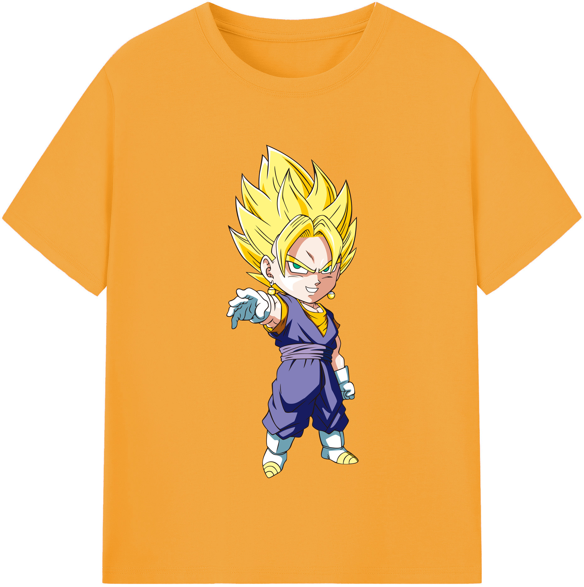 （画像用） ドラゴンボール ベジット DRAGON BALL Vegetto レディースカジュアルプリントTシャツ（綿100％）