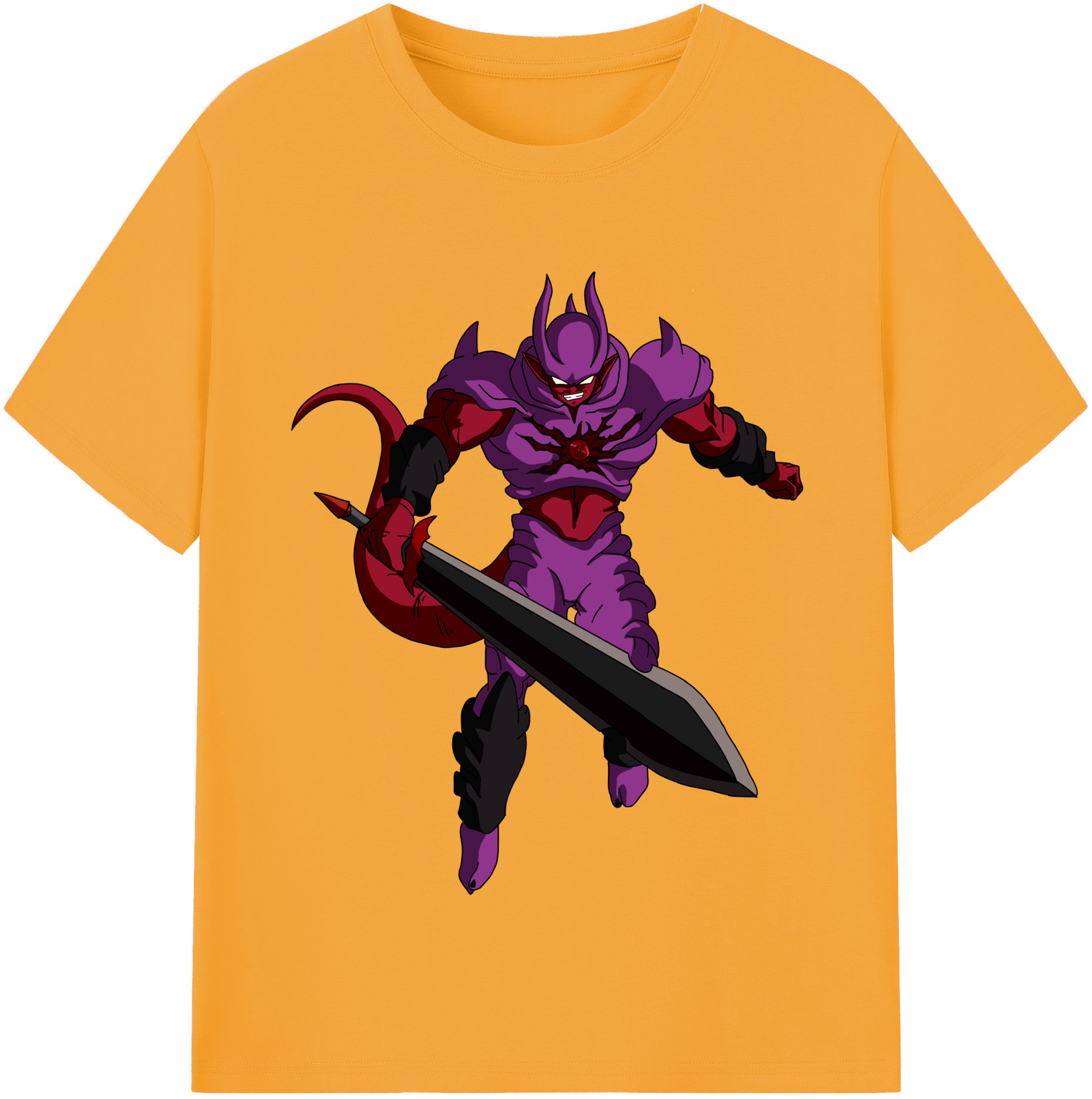 （画像用） ドラゴンボール ジャネンバ DRAGON BALL Janemba レディースカジュアルプリントTシャツ（綿100％）