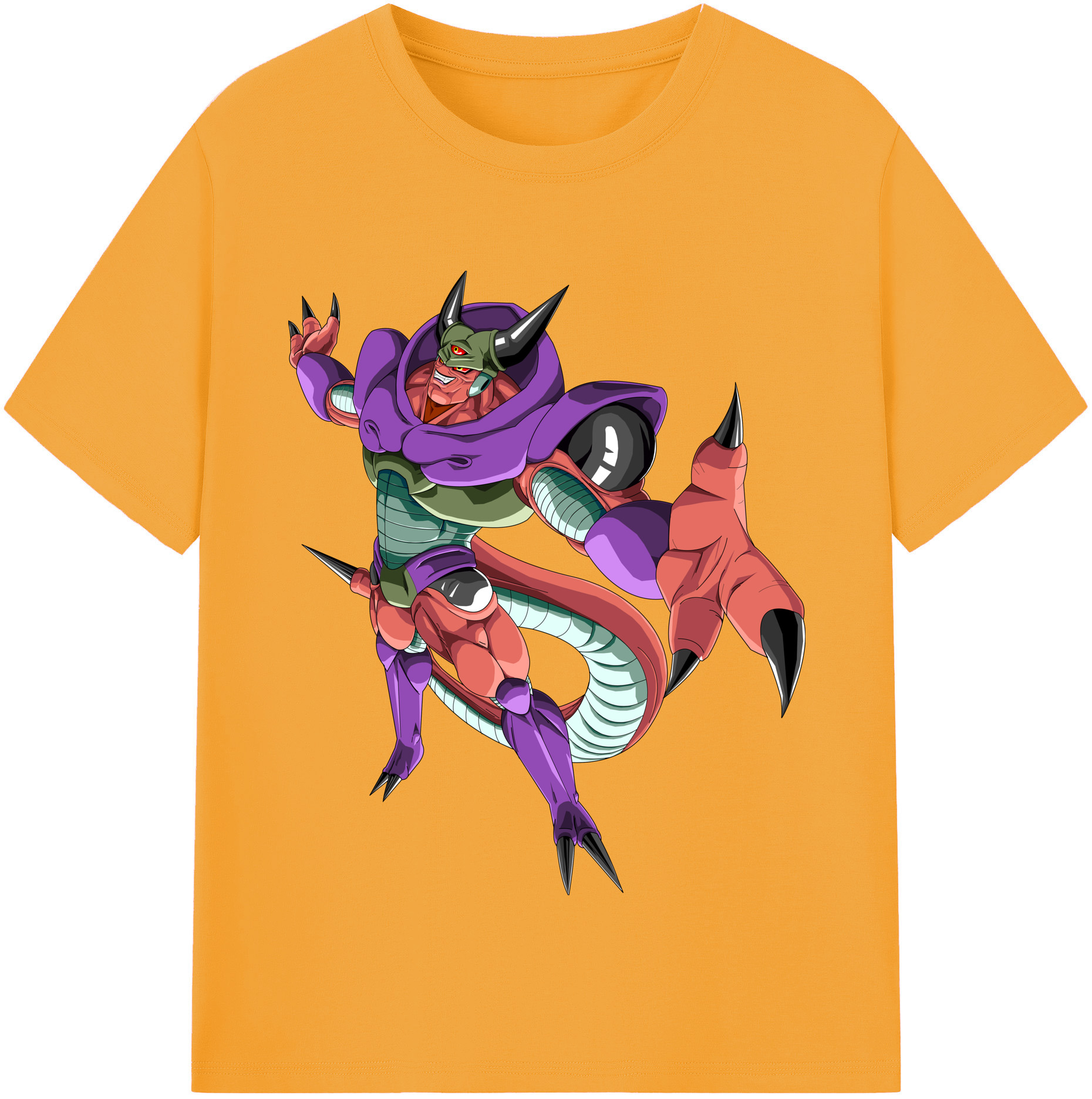 （画像用） ドラゴンボール ジャネンバ DRAGON BALL Janemba レディースカジュアルプリントTシャツ（綿100％）
