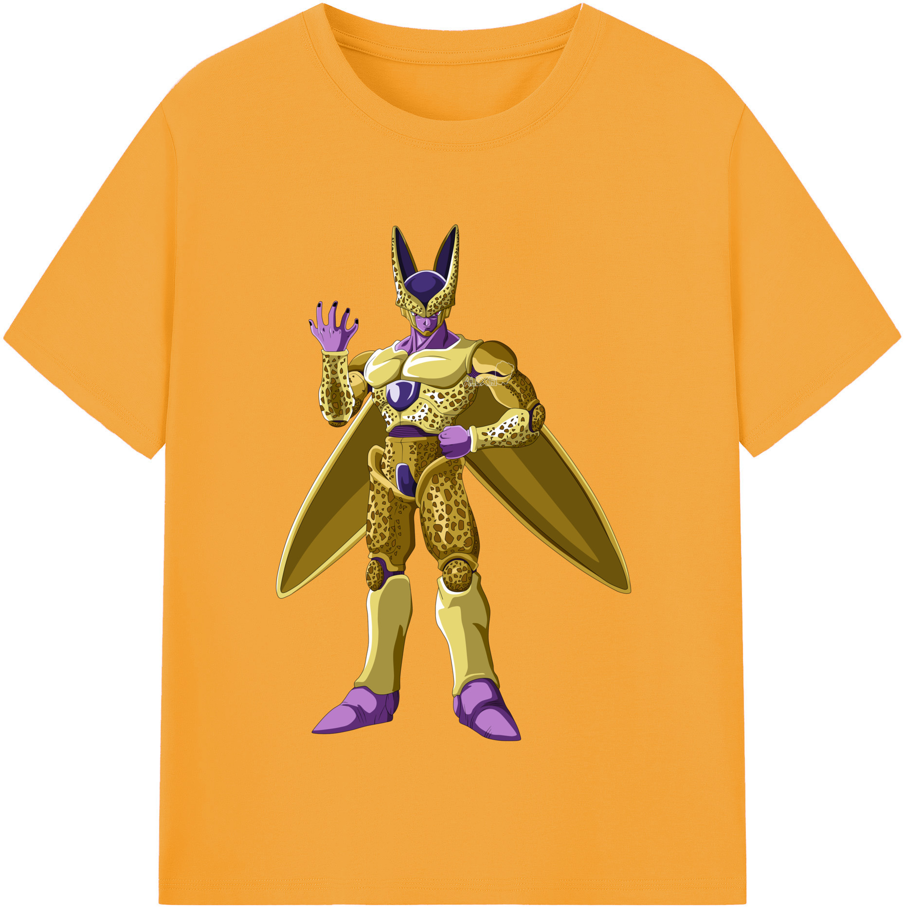 （画像用） ドラゴンボール セル DRAGON BALL Cell レディースカジュアルプリントTシャツ（綿100％）