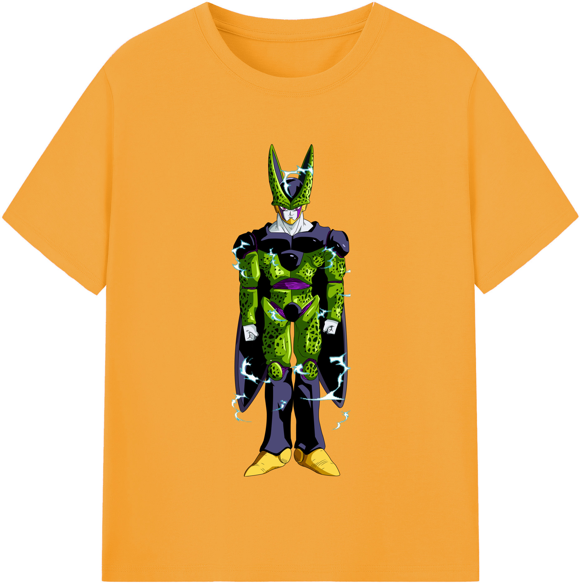 （画像用） ドラゴンボール セル DRAGON BALL Cell レディースカジュアルプリントTシャツ（綿100％）