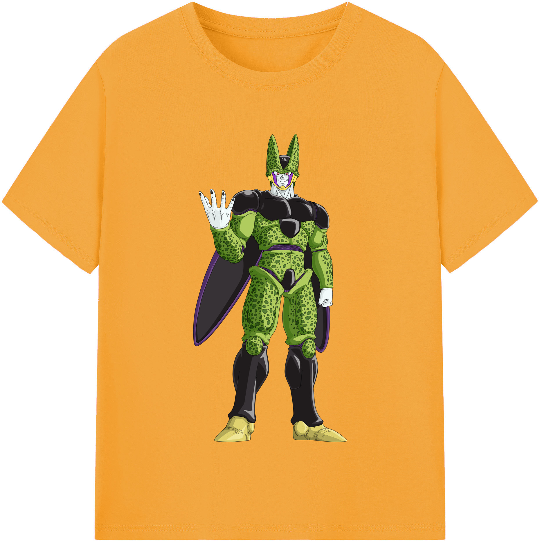 （画像用） ドラゴンボール セル DRAGON BALL Cell レディースカジュアルプリントTシャツ（綿100％）