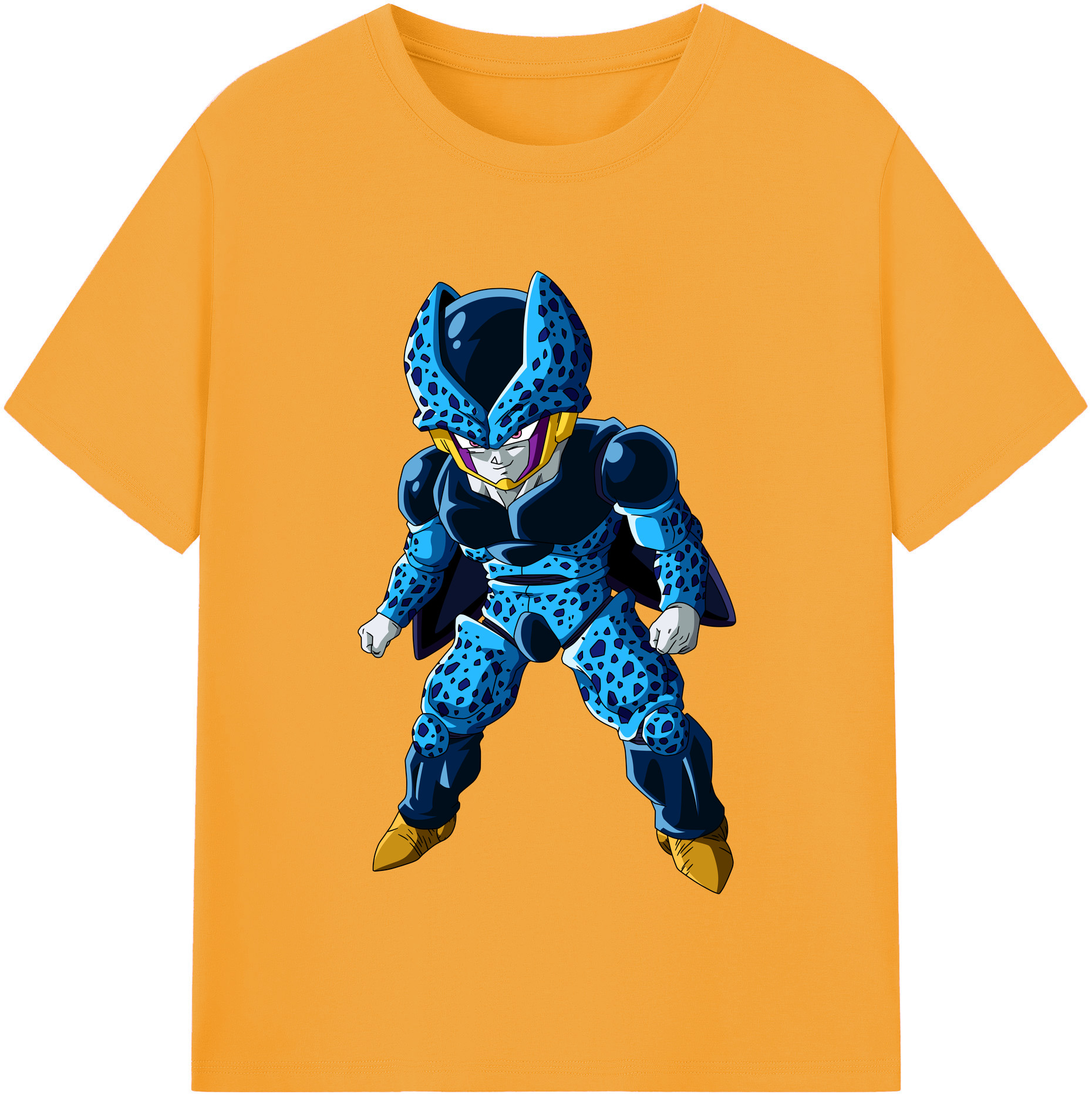 （画像用） ドラゴンボール セル DRAGON BALL Cell レディースカジュアルプリントTシャツ（綿100％）