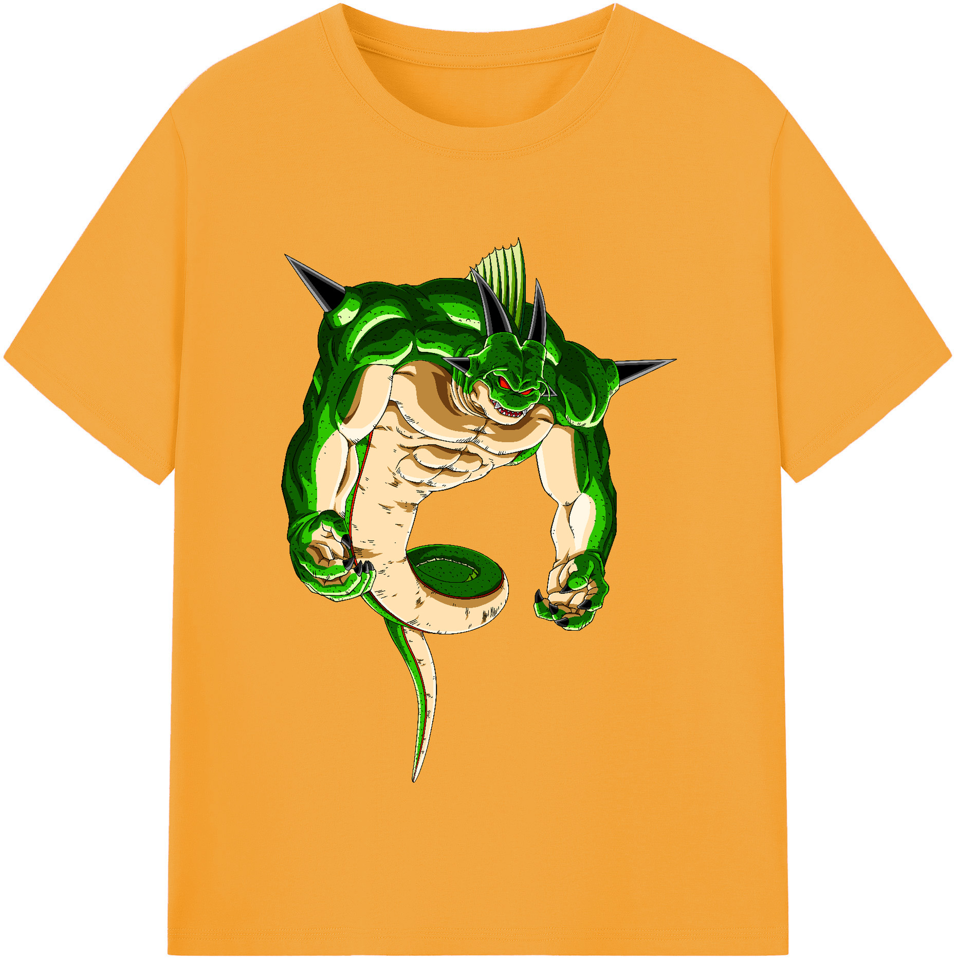 （画像用） ドラゴンボール 神龍 シェンロン DRAGON BALL Shenron レディースカジュアルプリントTシャツ（綿100％）