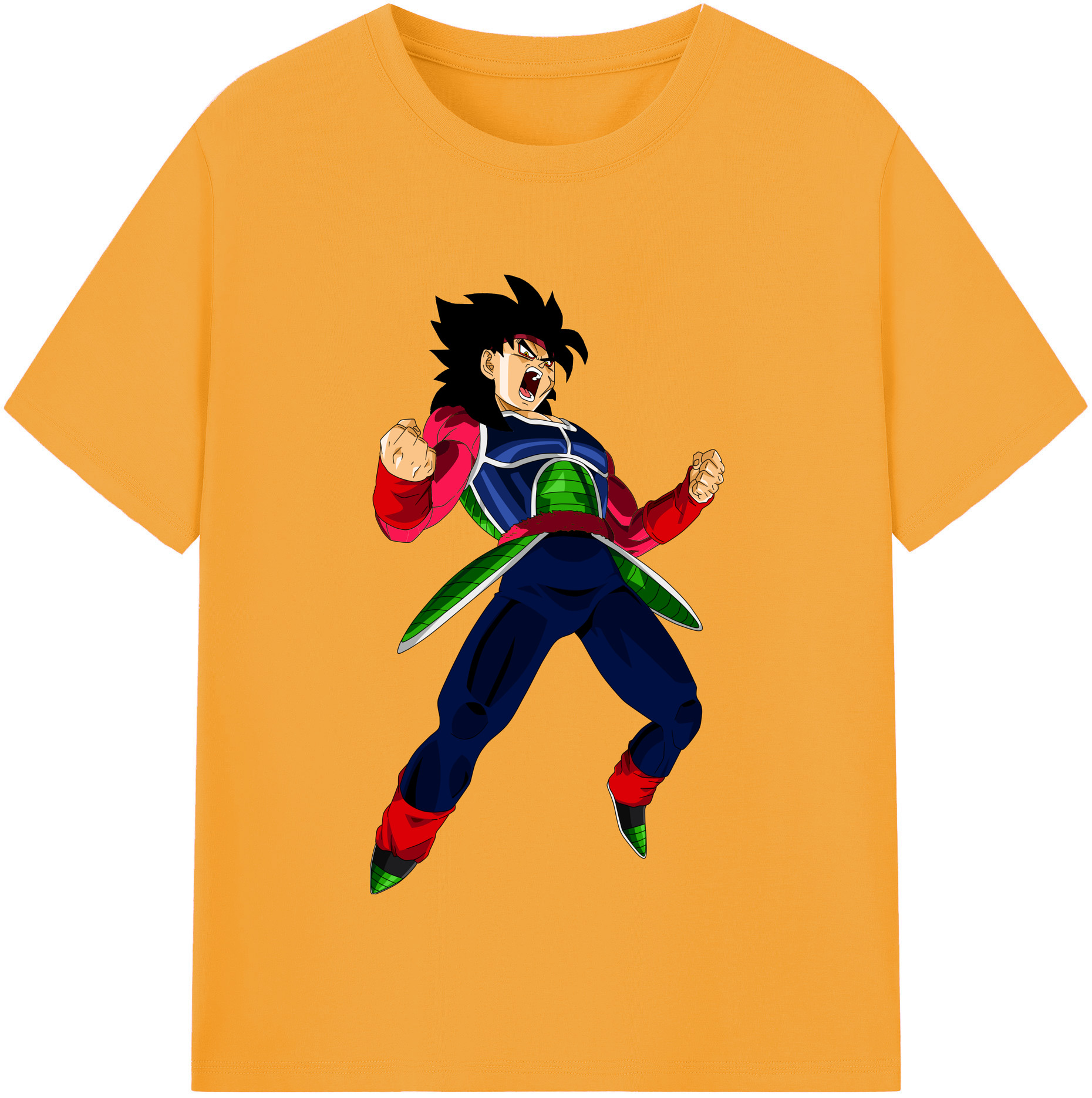（画像用） ドラゴンボール バーダック DRAGON BALL Burdock レディースカジュアルプリントTシャツ（綿100％）