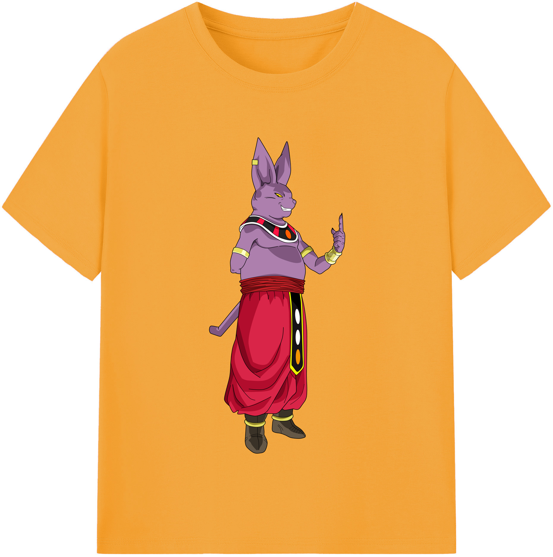 （画像用） ドラゴンボール シャンパ DRAGON BALL Champa レディースカジュアルプリントTシャツ（綿100％）