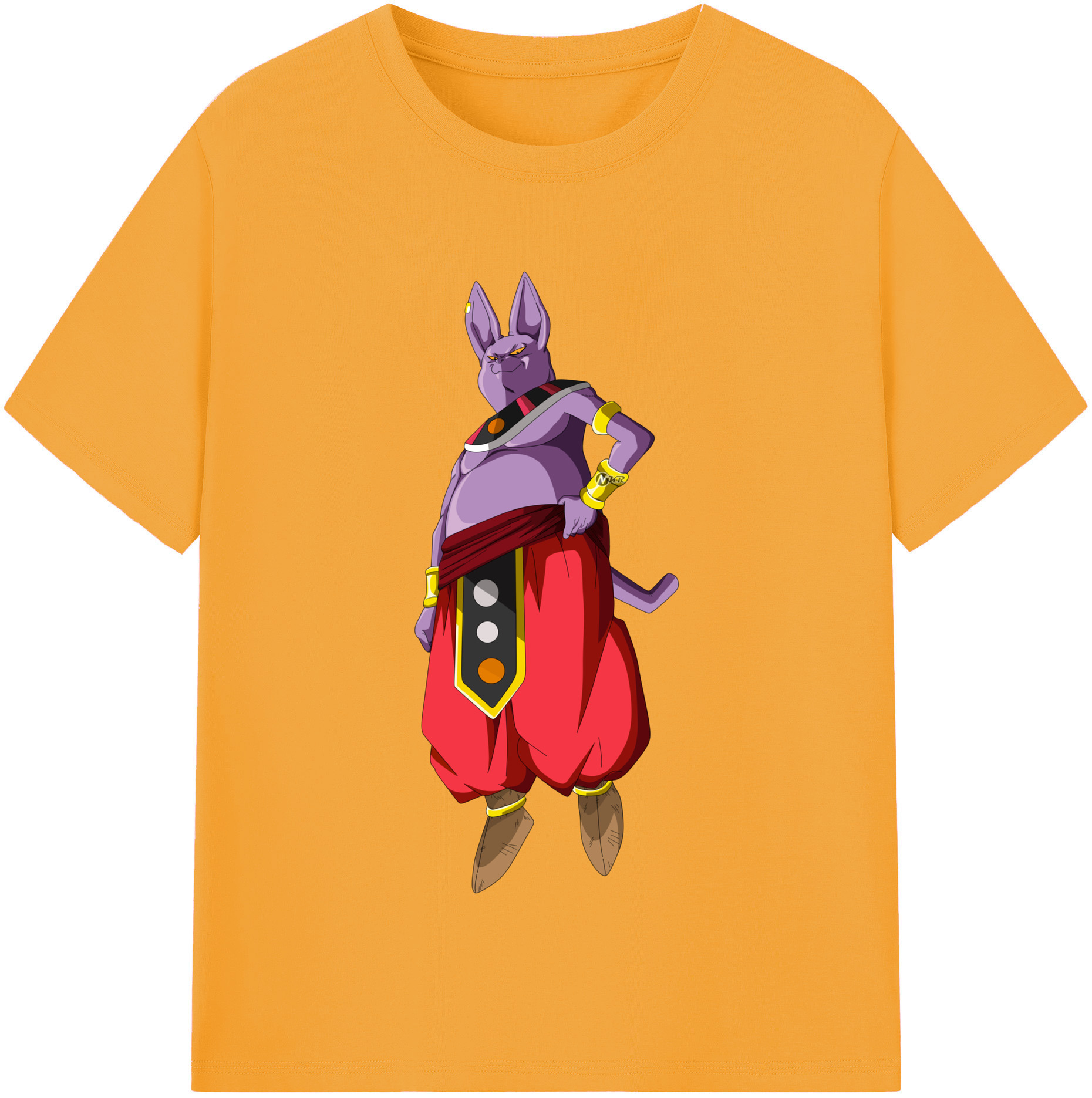 （画像用） ドラゴンボール シャンパ DRAGON BALL Champa レディースカジュアルプリントTシャツ（綿100％）