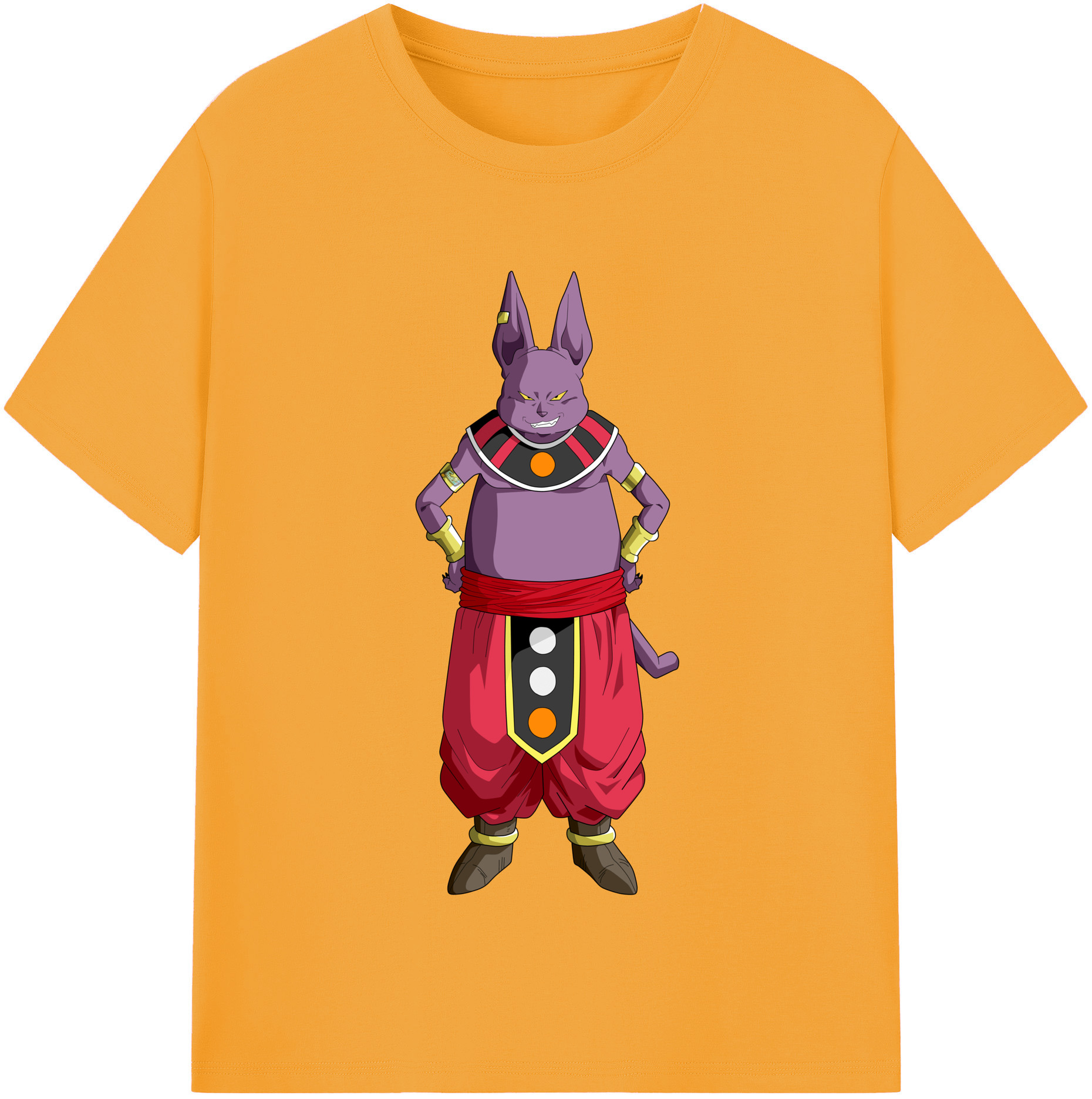 （画像用） ドラゴンボール シャンパ DRAGON BALL Champa レディースカジュアルプリントTシャツ（綿100％）