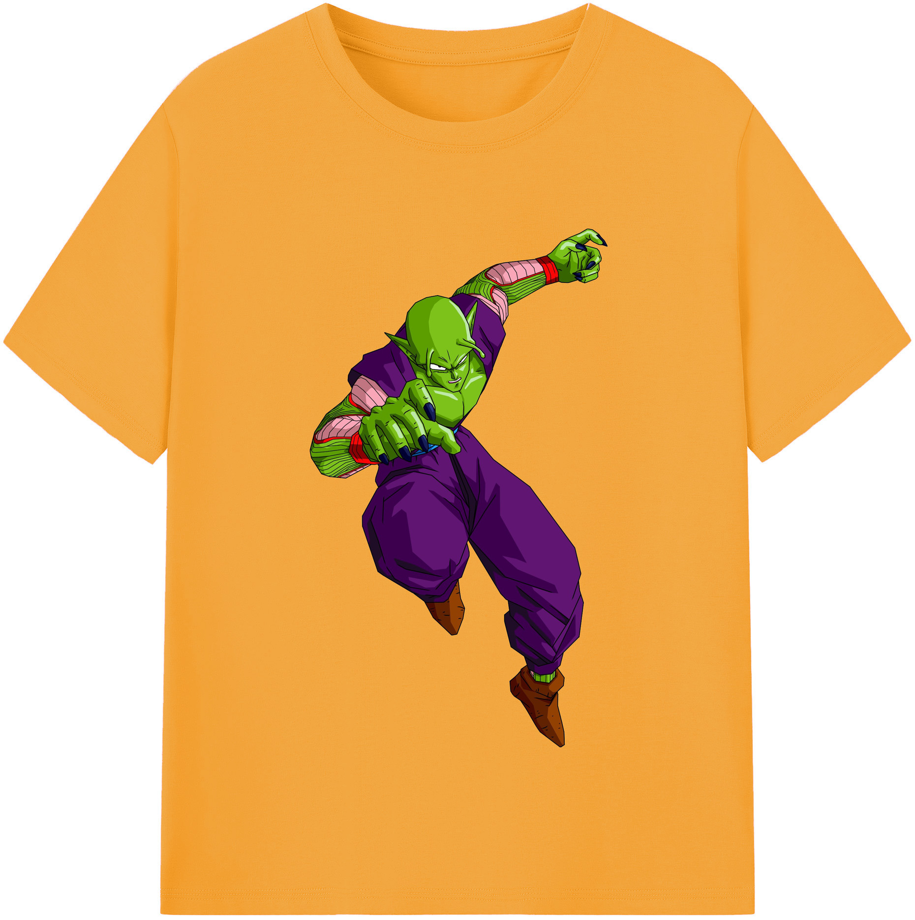 （画像用） ドラゴンボール ピッコロ DRAGON BALL Piccolo レディースカジュアルプリントTシャツ（綿100％）