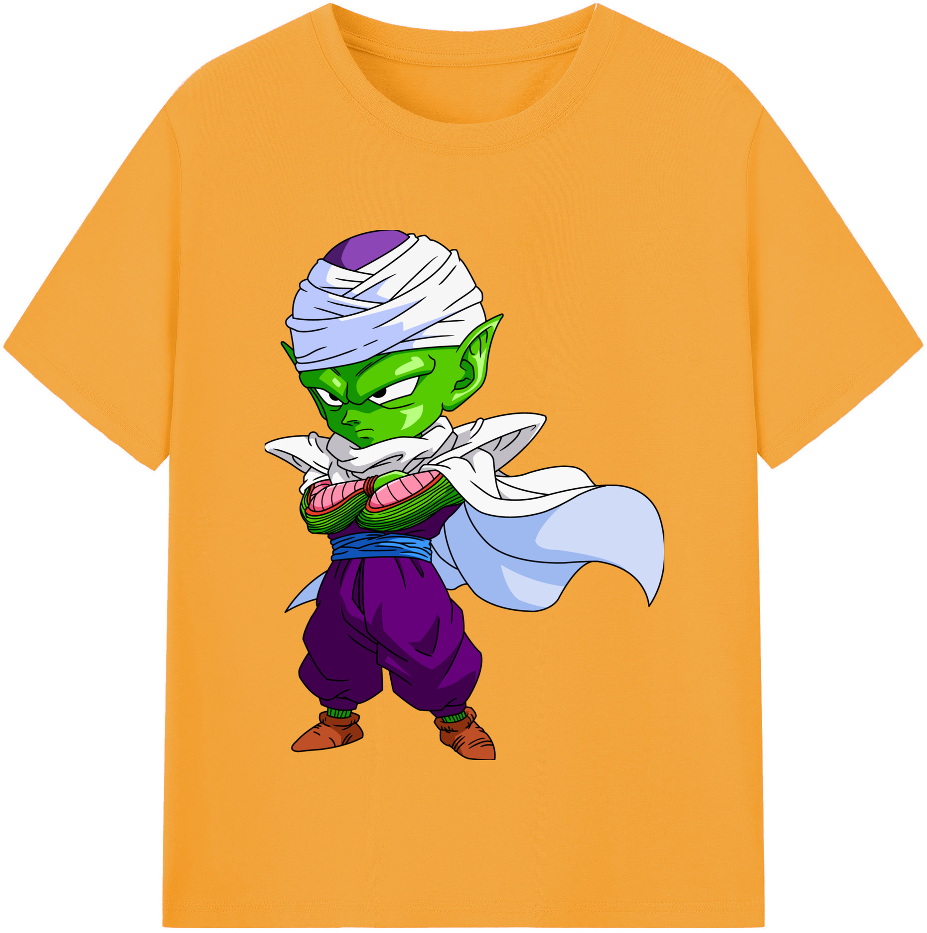 （画像用） ドラゴンボール ピッコロ DRAGON BALL Piccolo レディースカジュアルプリントTシャツ（綿100％）