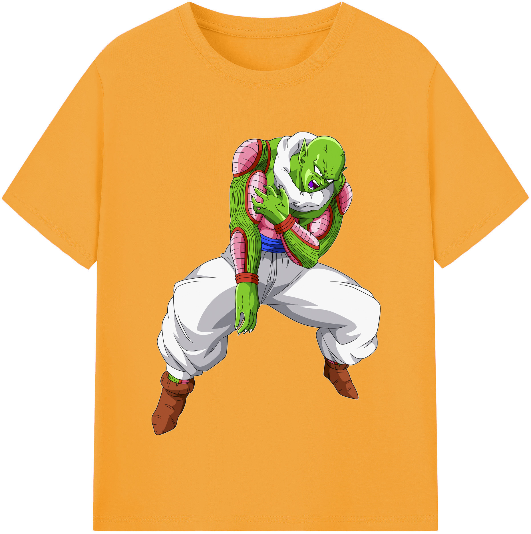 （画像用） ドラゴンボール ピッコロ DRAGON BALL Piccolo レディースカジュアルプリントTシャツ（綿100％）