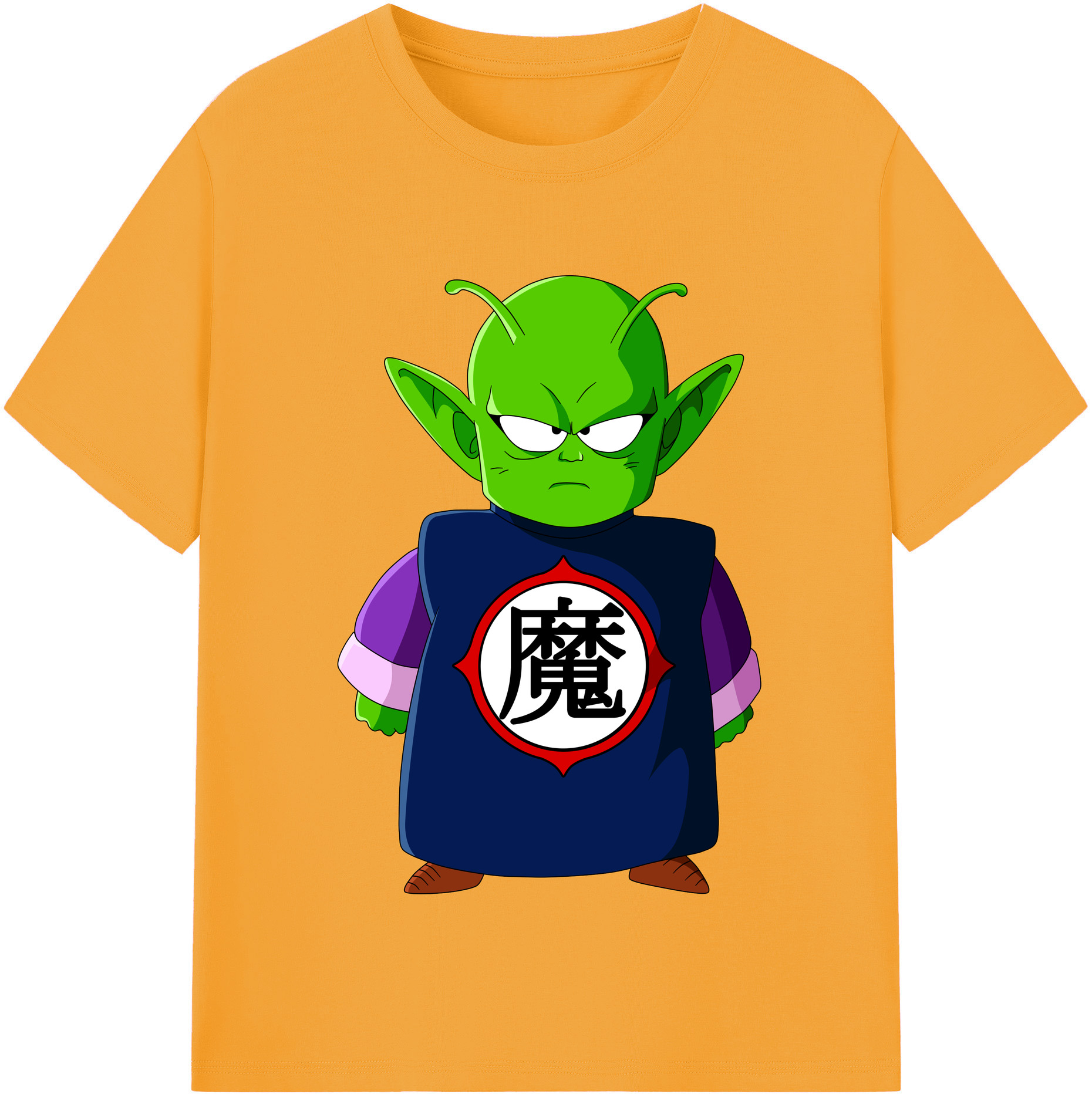 （画像用） ドラゴンボール ピッコロ DRAGON BALL Piccolo レディースカジュアルプリントTシャツ（綿100％）