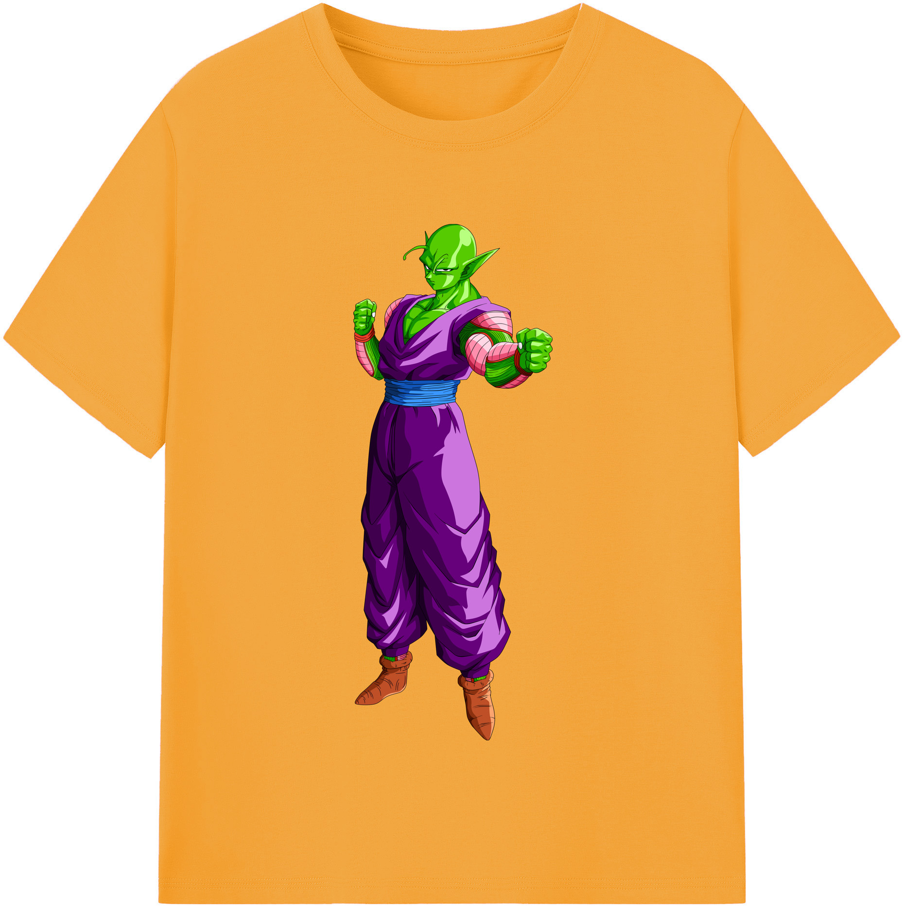 （画像用） ドラゴンボール ピッコロ DRAGON BALL Piccolo レディースカジュアルプリントTシャツ（綿100％）