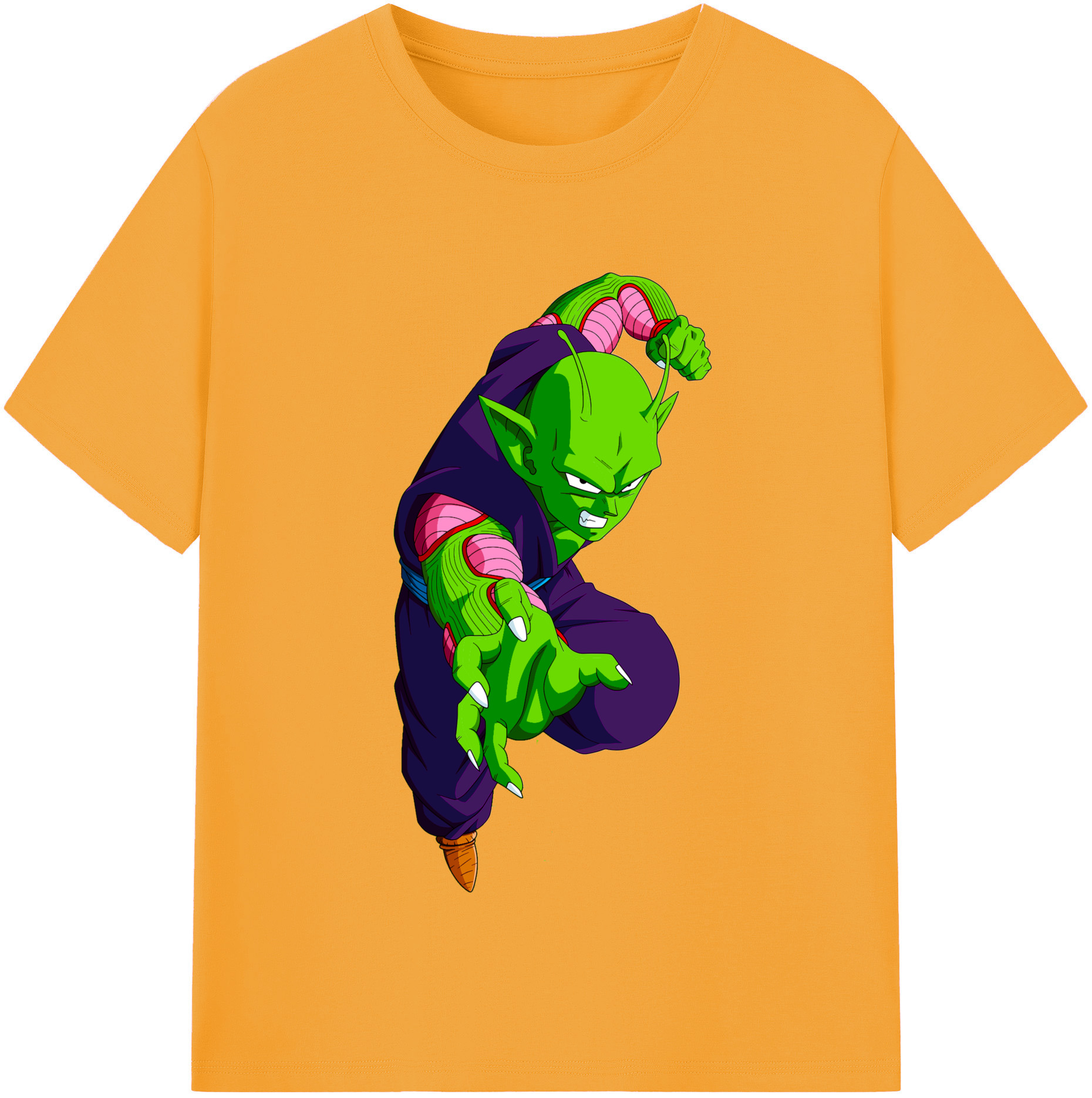 （画像用） ドラゴンボール ピッコロ DRAGON BALL Piccolo レディースカジュアルプリントTシャツ（綿100％）