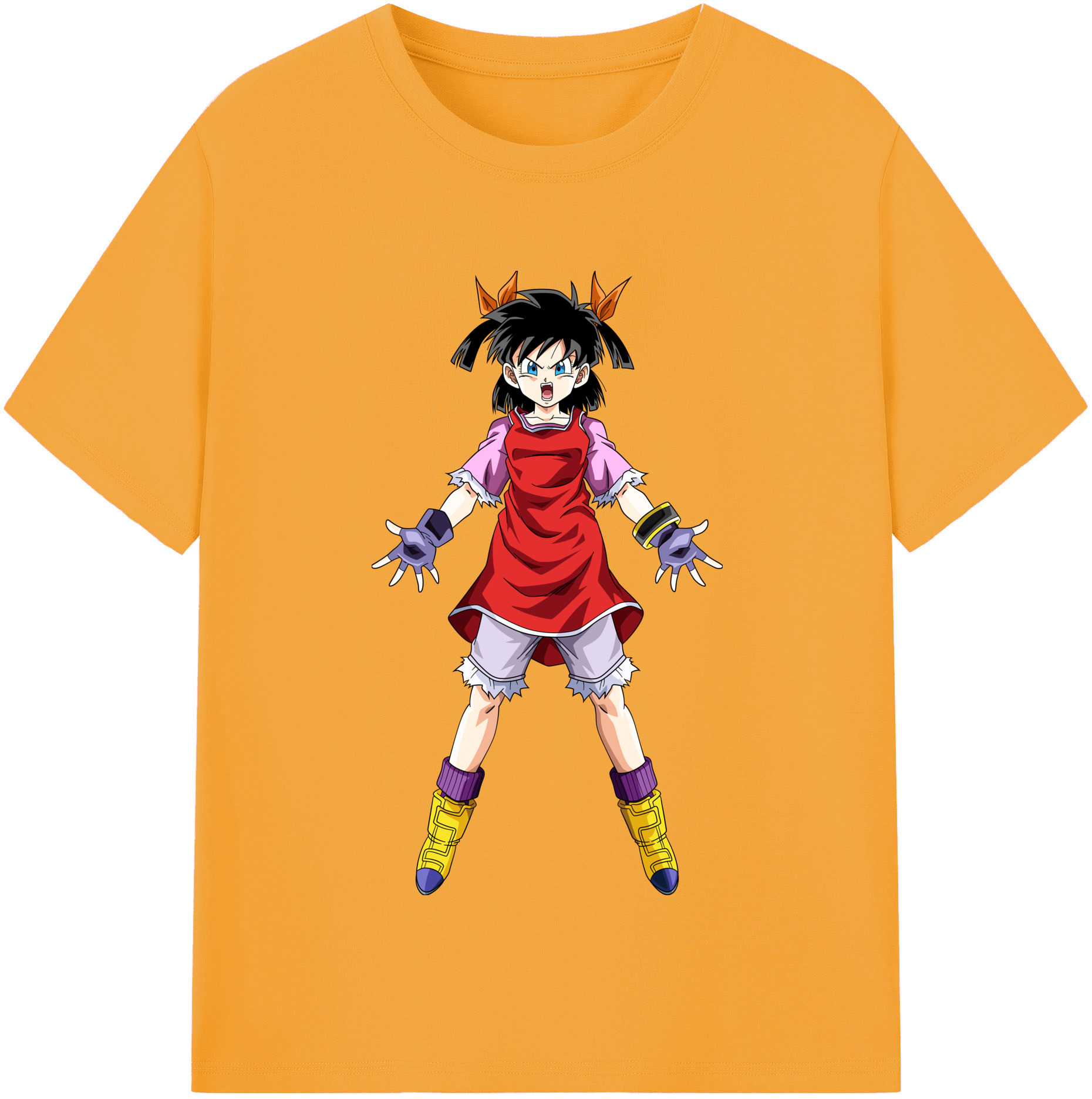 （画像用） ドラゴンボール パン DRAGON BALL Pan レディースカジュアルプリントTシャツ（綿100％）