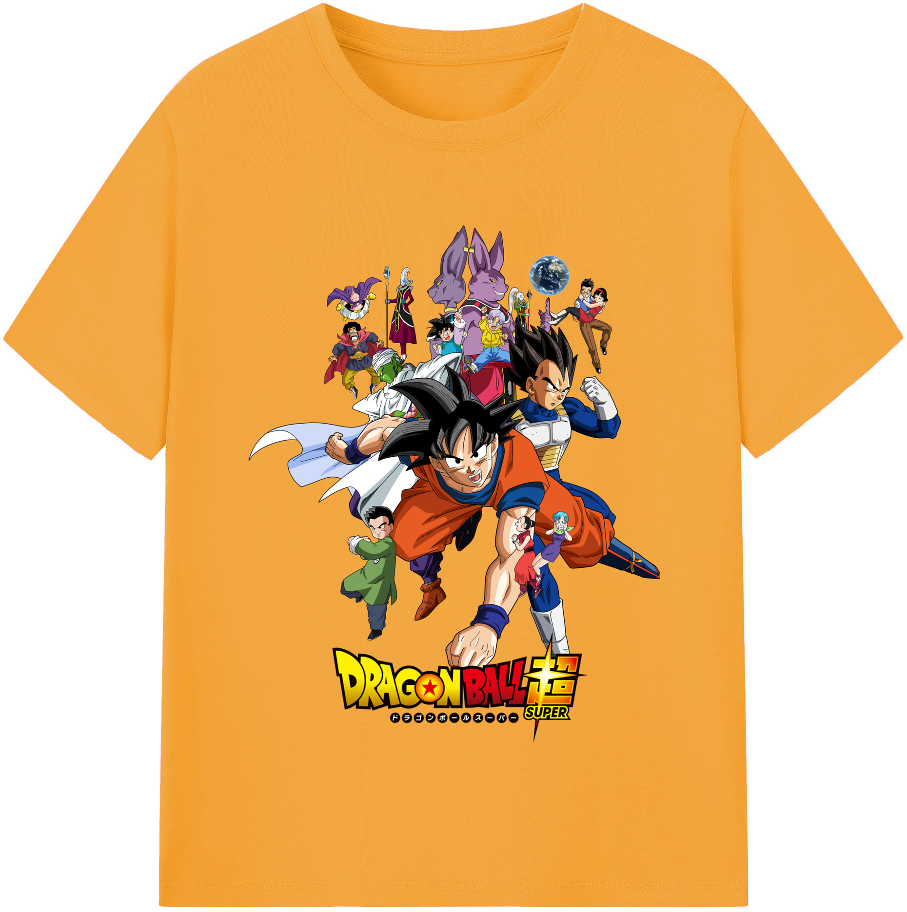 （画像用） ドラゴンボール DRAGON BALL レディースカジュアルプリントTシャツ（綿100％）
