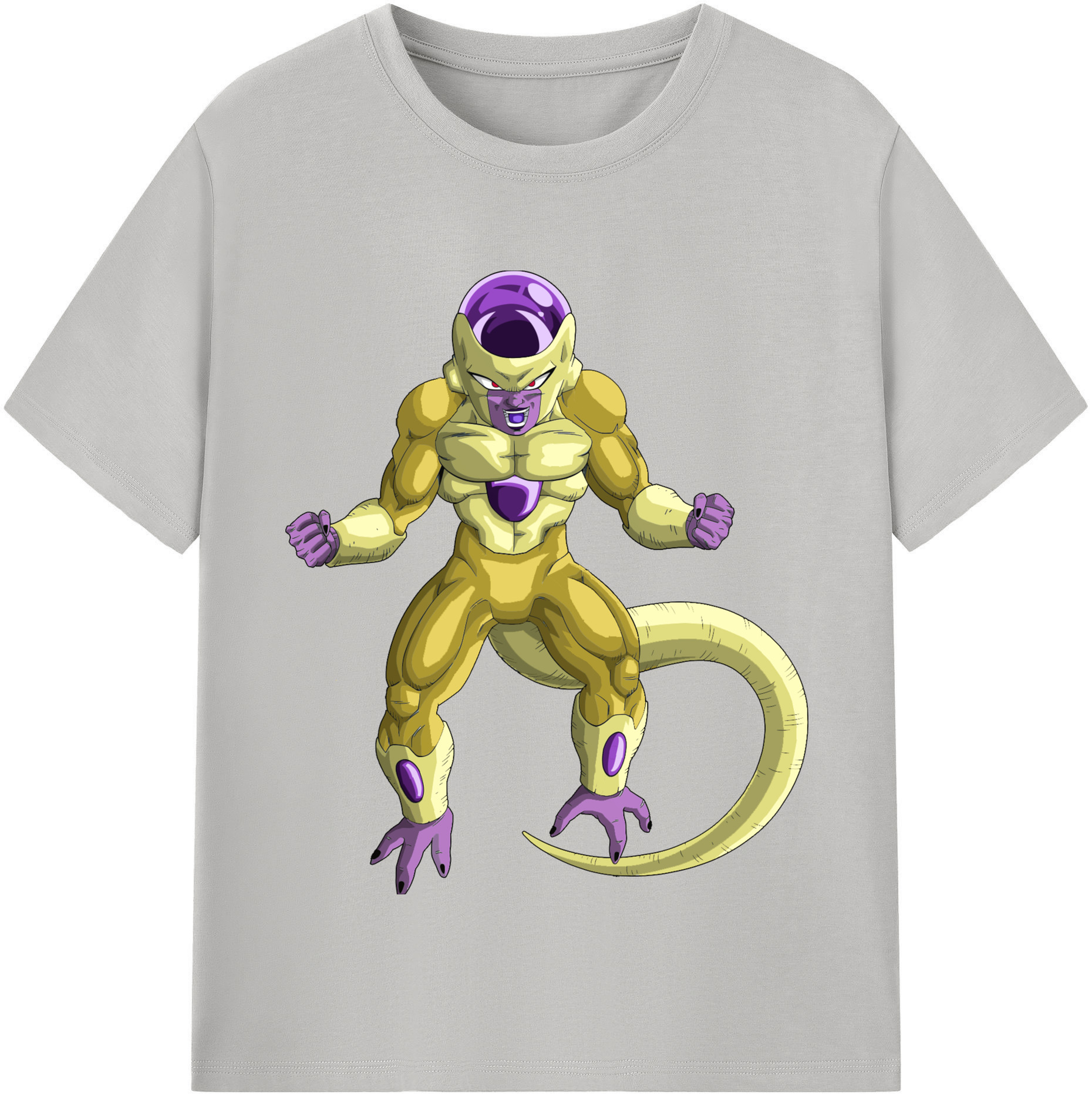 （画像用） ドラゴンボール フリーザ DRAGON BALL Frieza レディースカジュアルプリントTシャツ（綿100％）