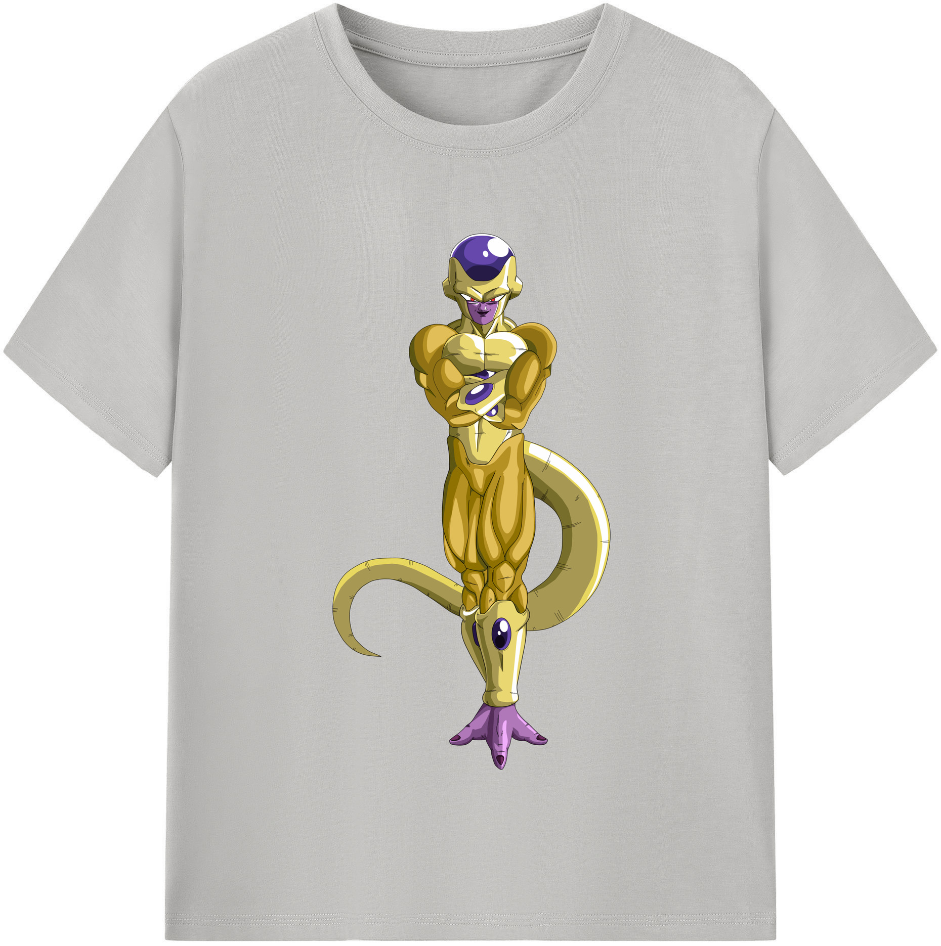 （画像用） ドラゴンボール フリーザ DRAGON BALL Frieza レディースカジュアルプリントTシャツ（綿100％）