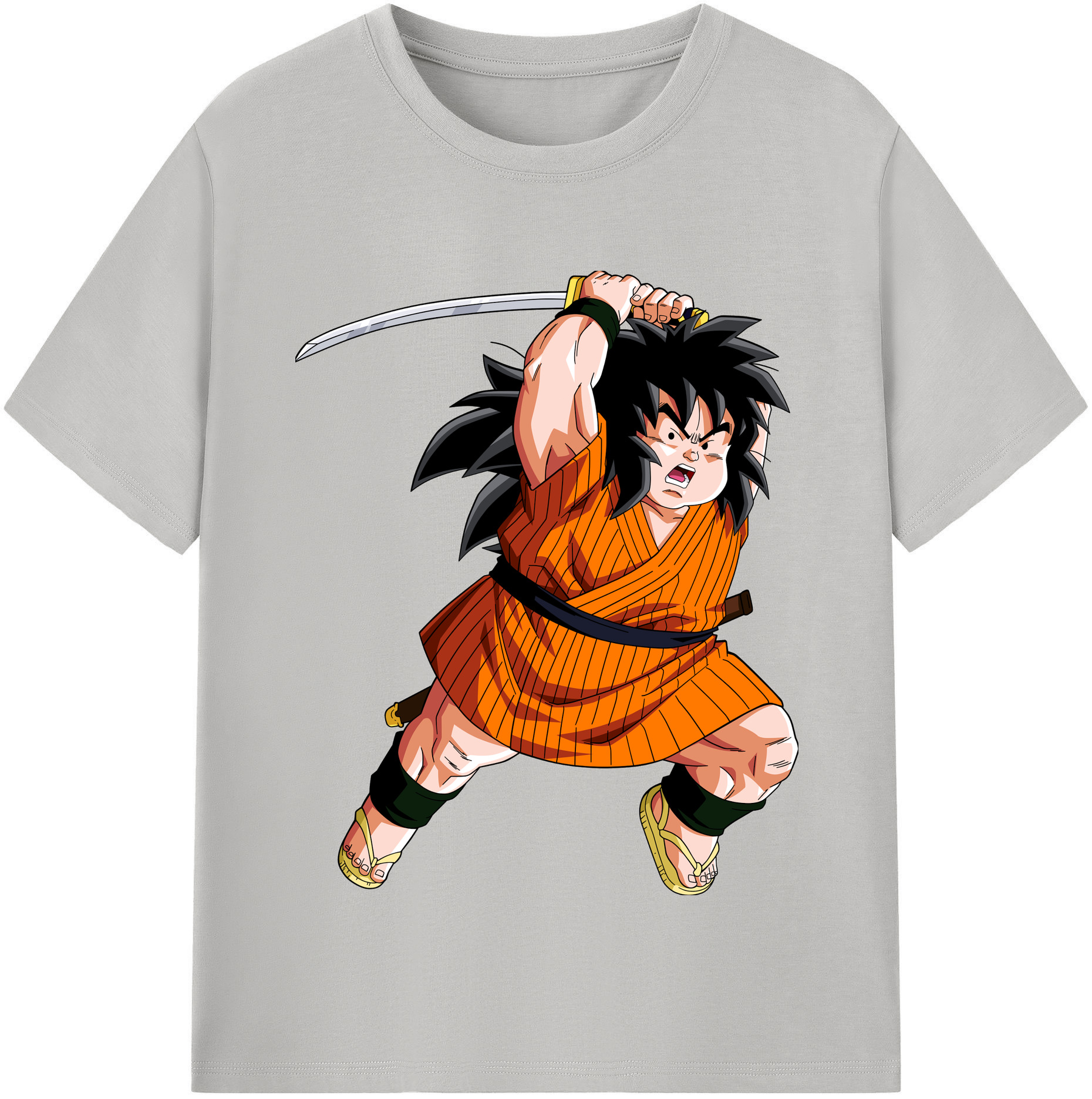 （画像用） ドラゴンボール やじろべえ DRAGON BALL Yajirobe レディースカジュアルプリントTシャツ（綿100％）