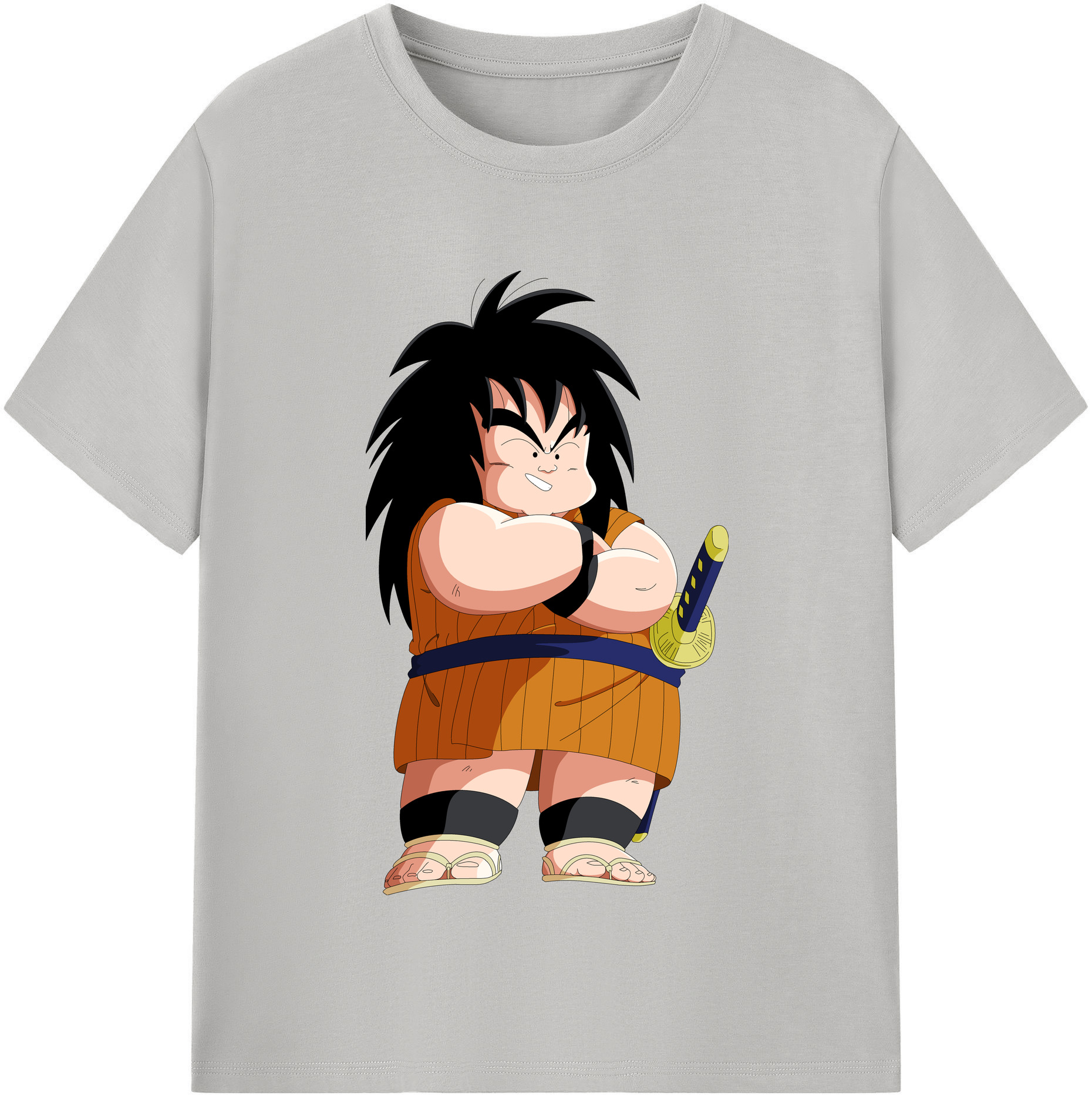 （画像用） ドラゴンボール やじろべえ DRAGON BALL Yajirobe レディースカジュアルプリントTシャツ（綿100％）
