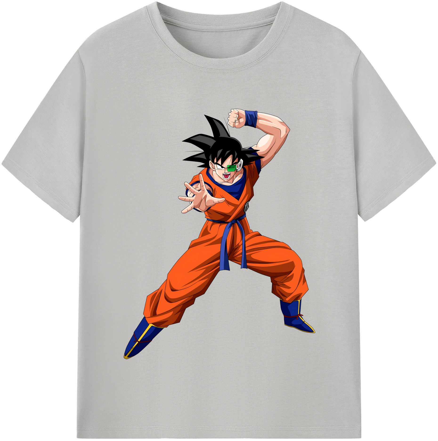 （画像用） ドラゴンボール 孫悟空（そん ごくう）Son Goku カカロット DRAGON BALL Kakarotto レディースカジュアルプリントTシャツ（綿100％）