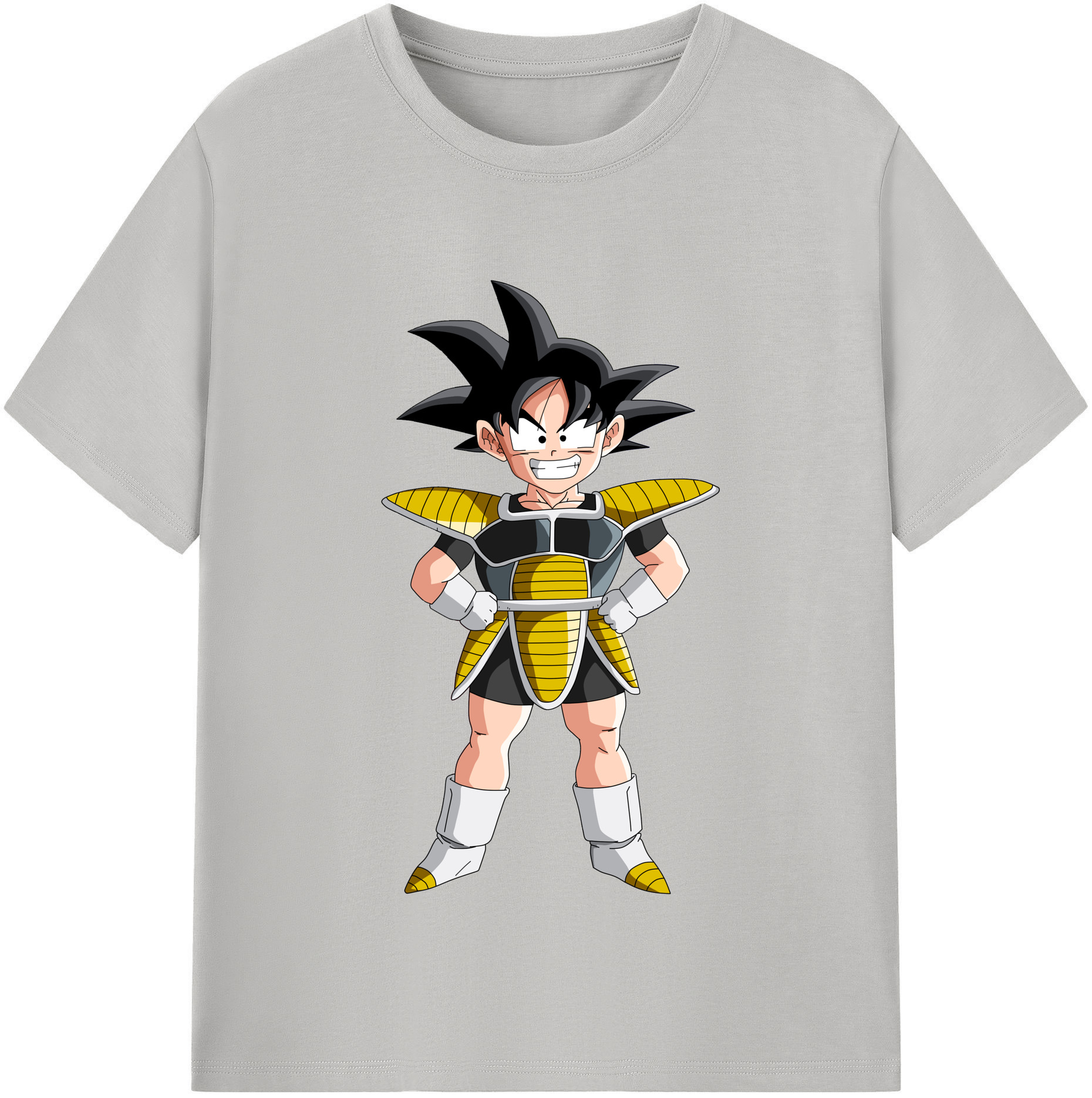 （画像用） ドラゴンボール 孫悟空（そん ごくう）Son Goku カカロット DRAGON BALL Kakarotto レディースカジュアルプリントTシャツ（綿100％）
