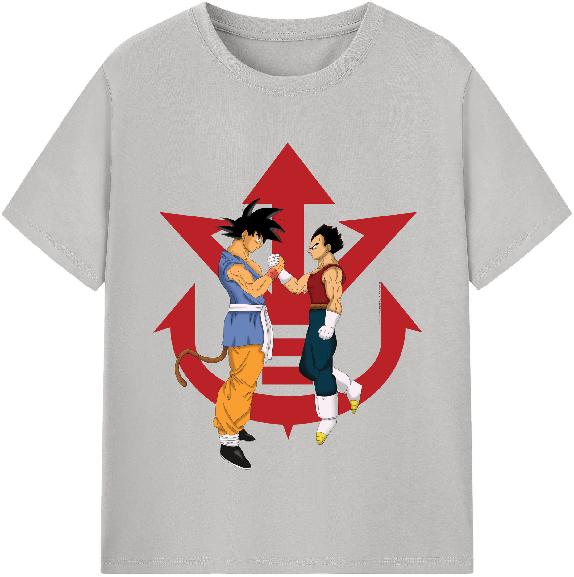（画像用） ドラゴンボール 孫悟空（そん ごくう）Son Goku カカロット DRAGON BALL Kakarotto レディースカジュアルプリントTシャツ（綿100％）