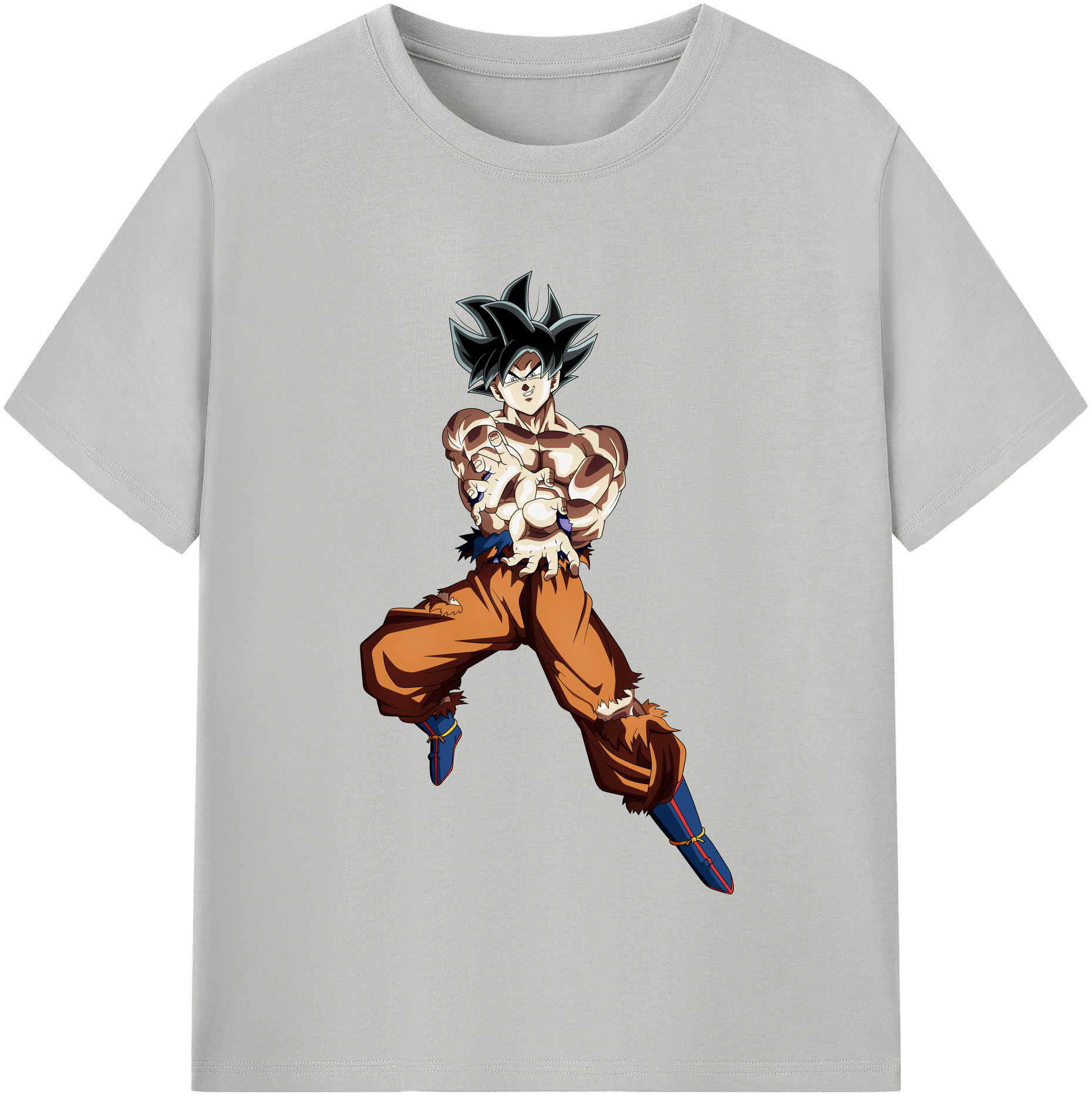 （画像用） ドラゴンボール 孫悟空（そん ごくう）Son Goku カカロット DRAGON BALL Kakarotto レディースカジュアルプリントTシャツ（綿100％）