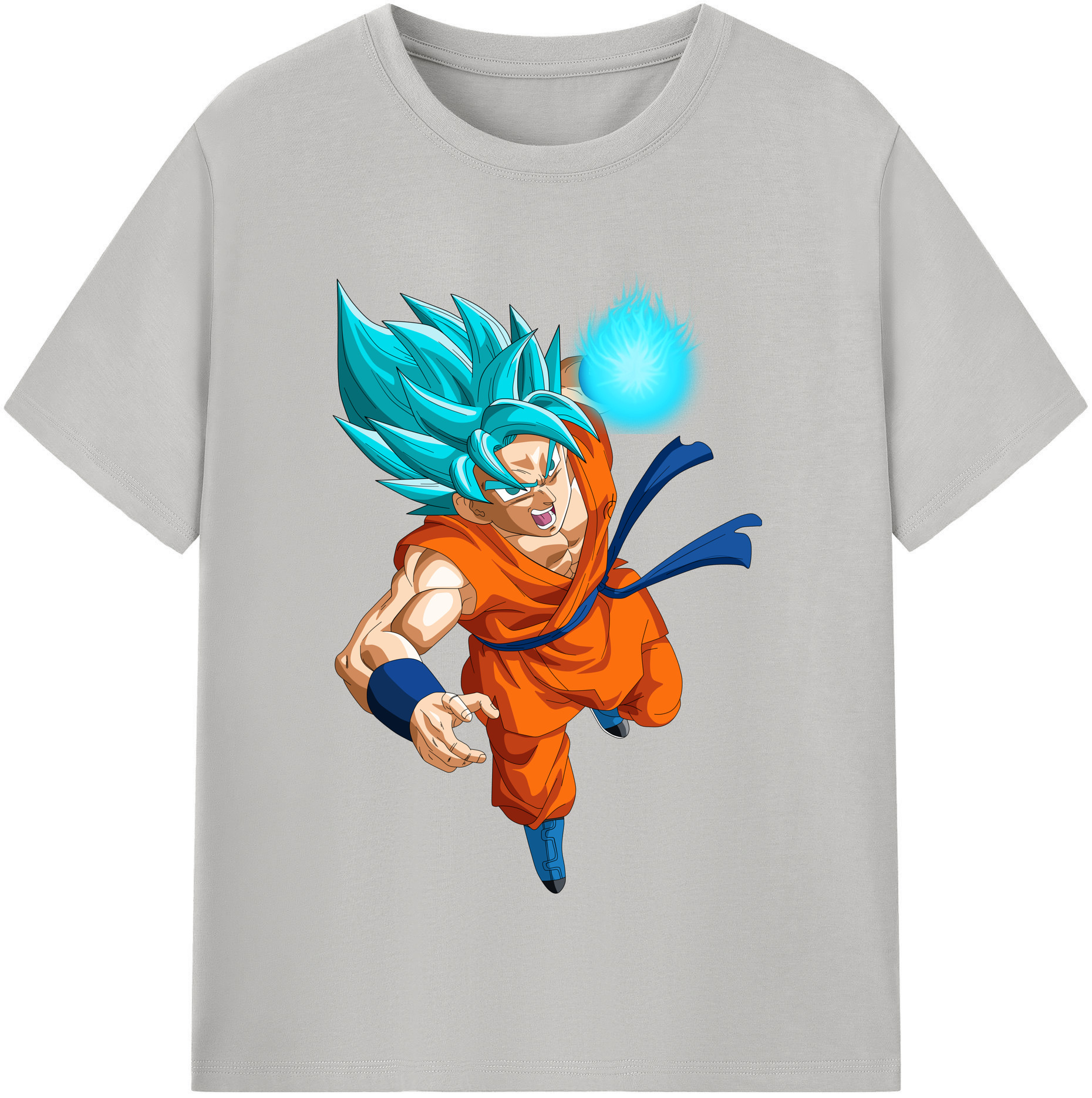 （画像用） ドラゴンボール 孫悟空（そん ごくう）Son Goku カカロット DRAGON BALL Kakarotto レディースカジュアルプリントTシャツ（綿100％）