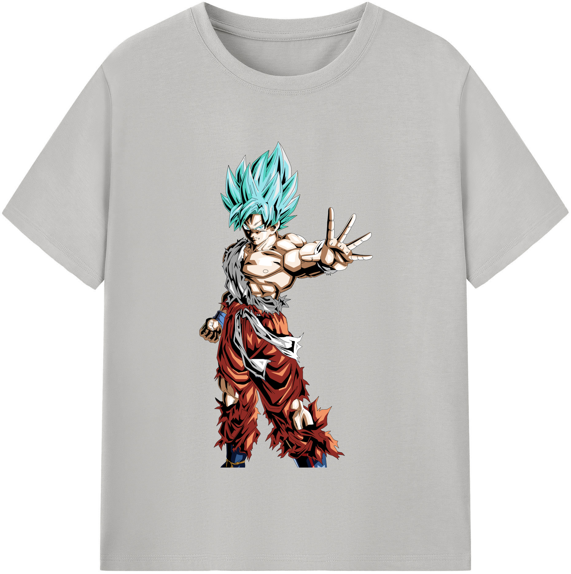 （画像用） ドラゴンボール 孫悟空（そん ごくう）Son Goku カカロット DRAGON BALL Kakarotto レディースカジュアルプリントTシャツ（綿100％）