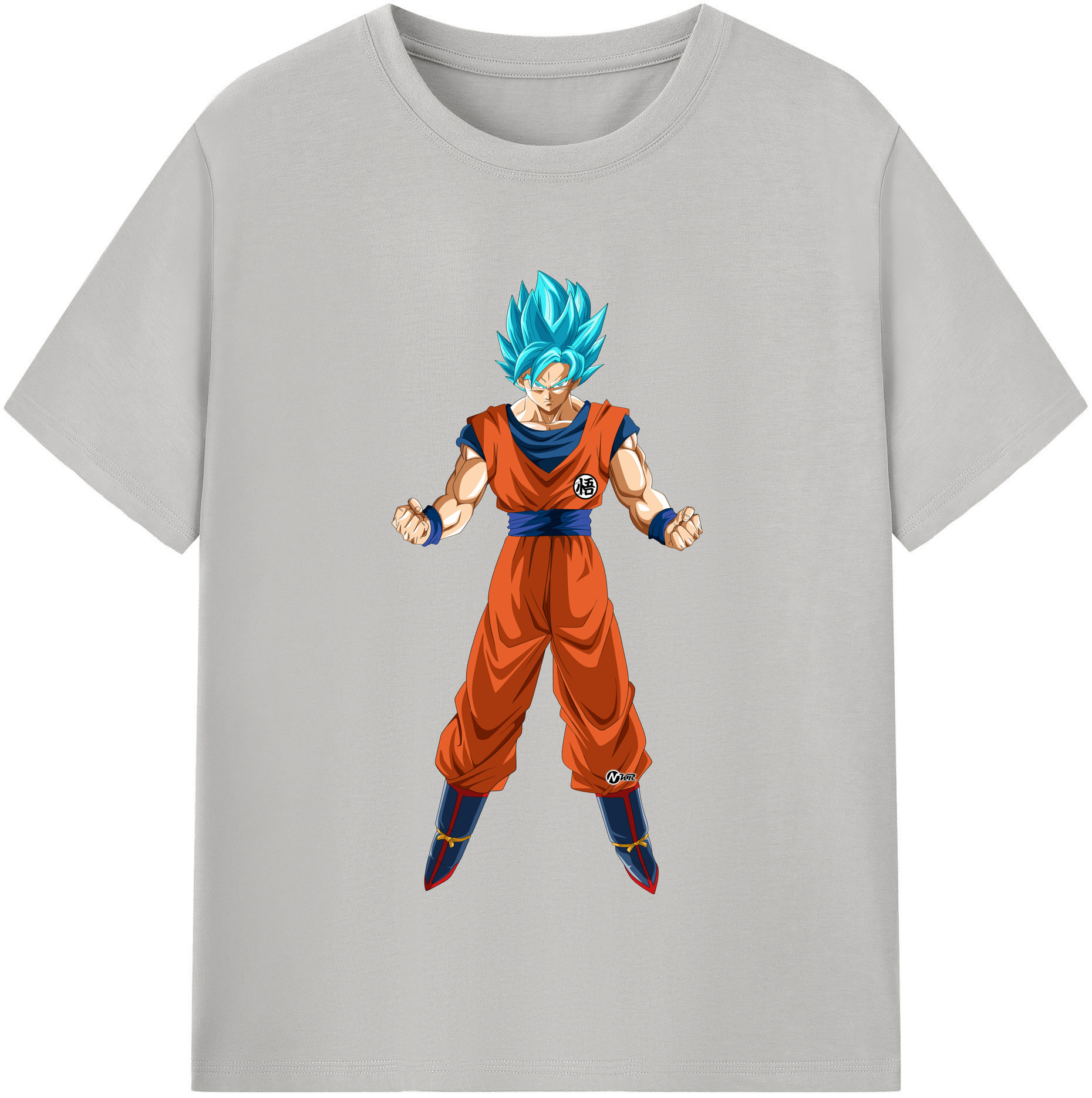 （画像用） ドラゴンボール 孫悟空（そん ごくう）Son Goku カカロット DRAGON BALL Kakarotto レディースカジュアルプリントTシャツ（綿100％）